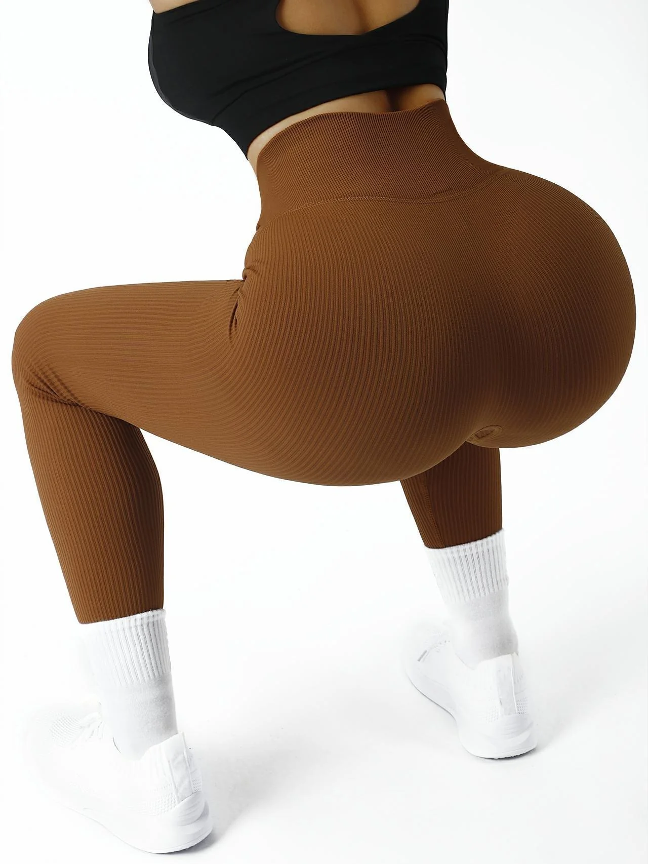 Ribbed Seamless Leggings - Image 7