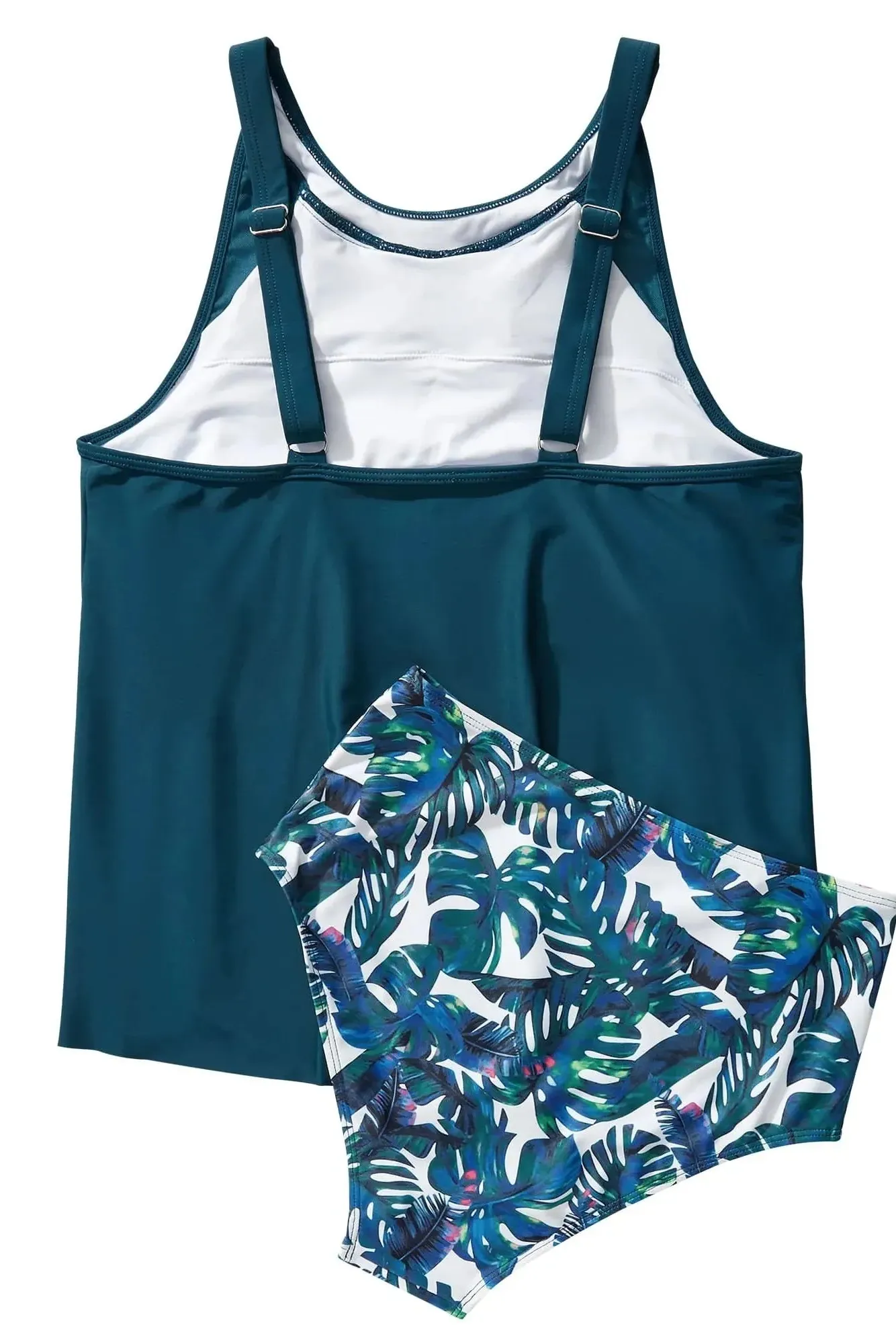Ruffle Cover Tankini Swimsuit - Image 27