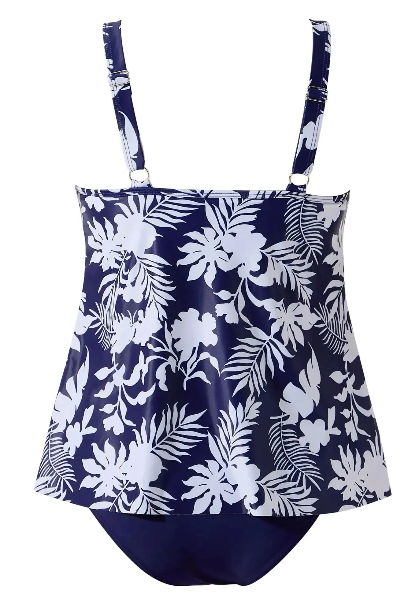 Ruffle Cover Tankini Swimsuit - Image 38