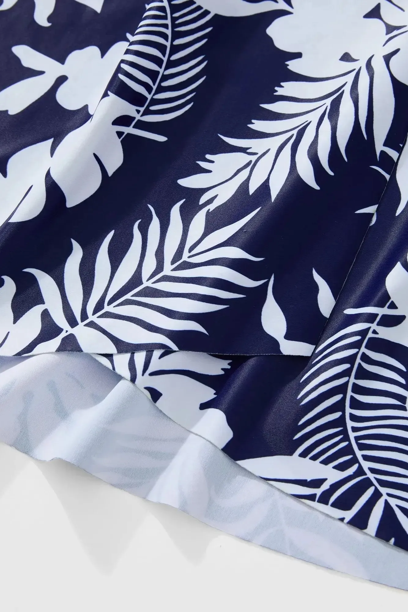 Ruffle Cover Tankini Swimsuit - Image 41