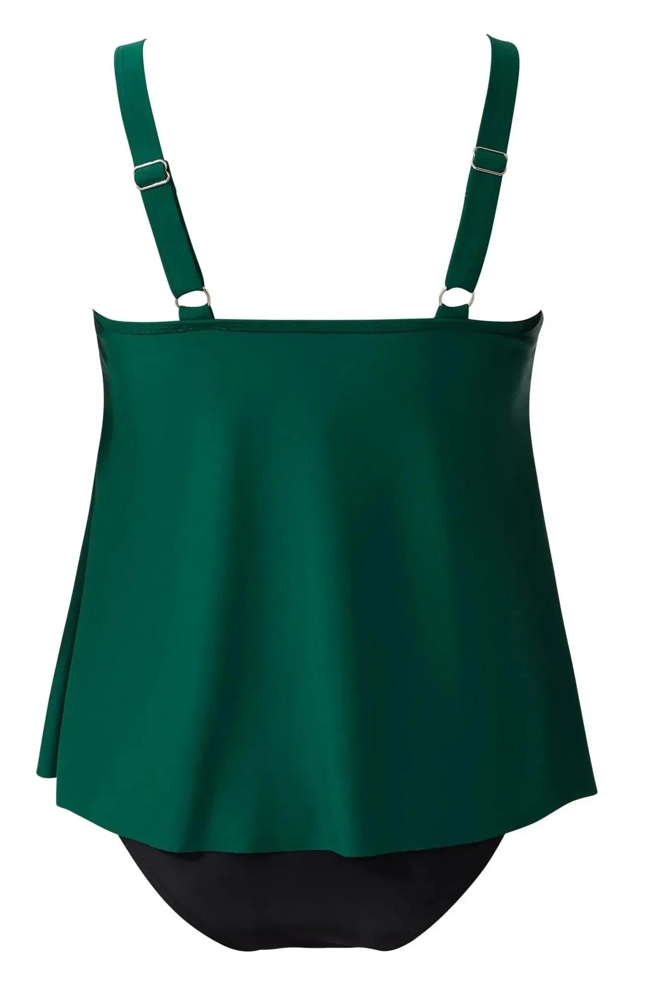 Ruffle Cover Tankini Swimsuit - Image 51