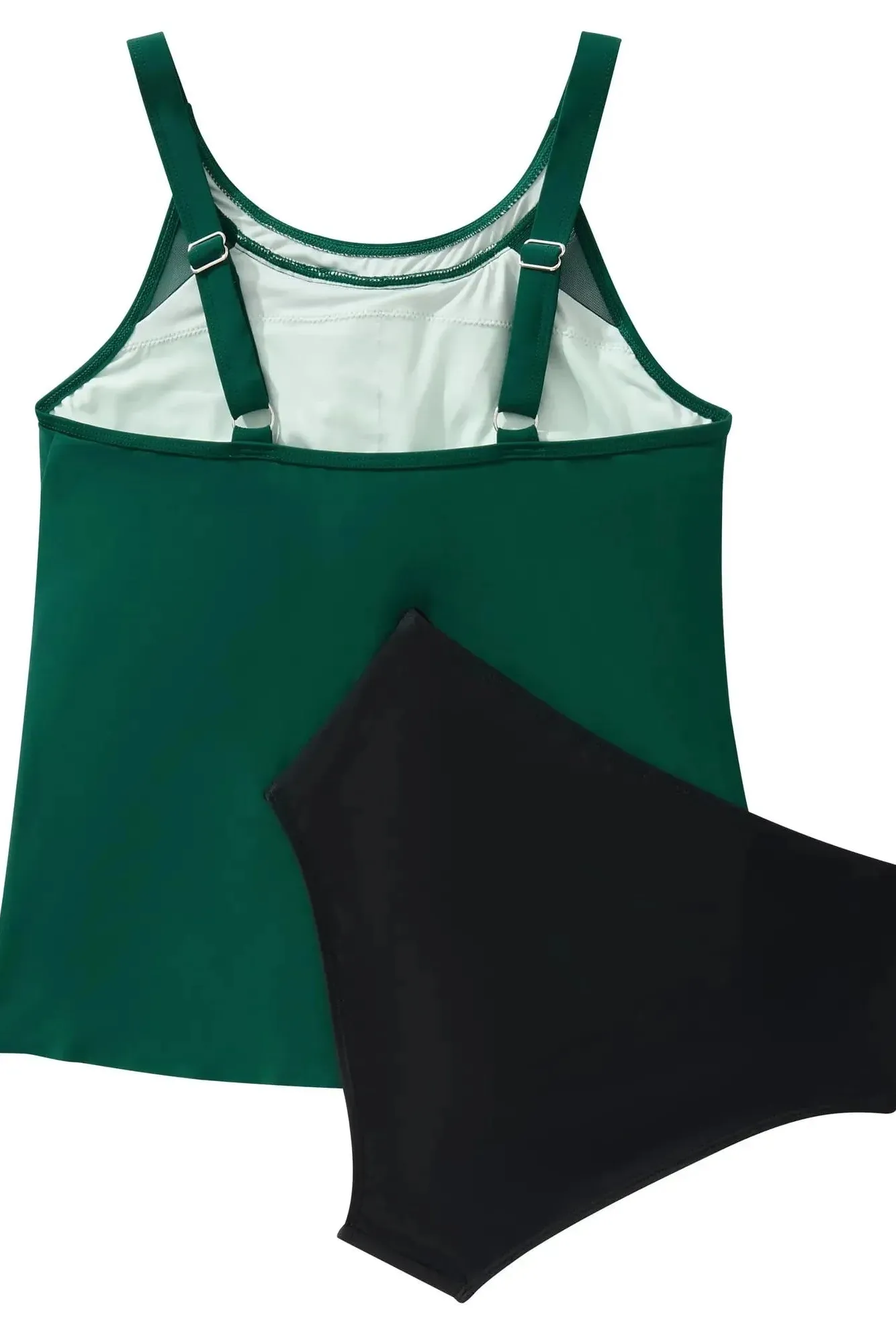 Ruffle Cover Tankini Swimsuit - Image 54