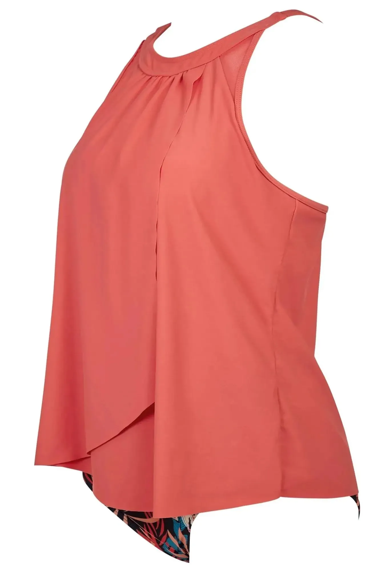 Ruffle Cover Tankini Swimsuit - Image 76