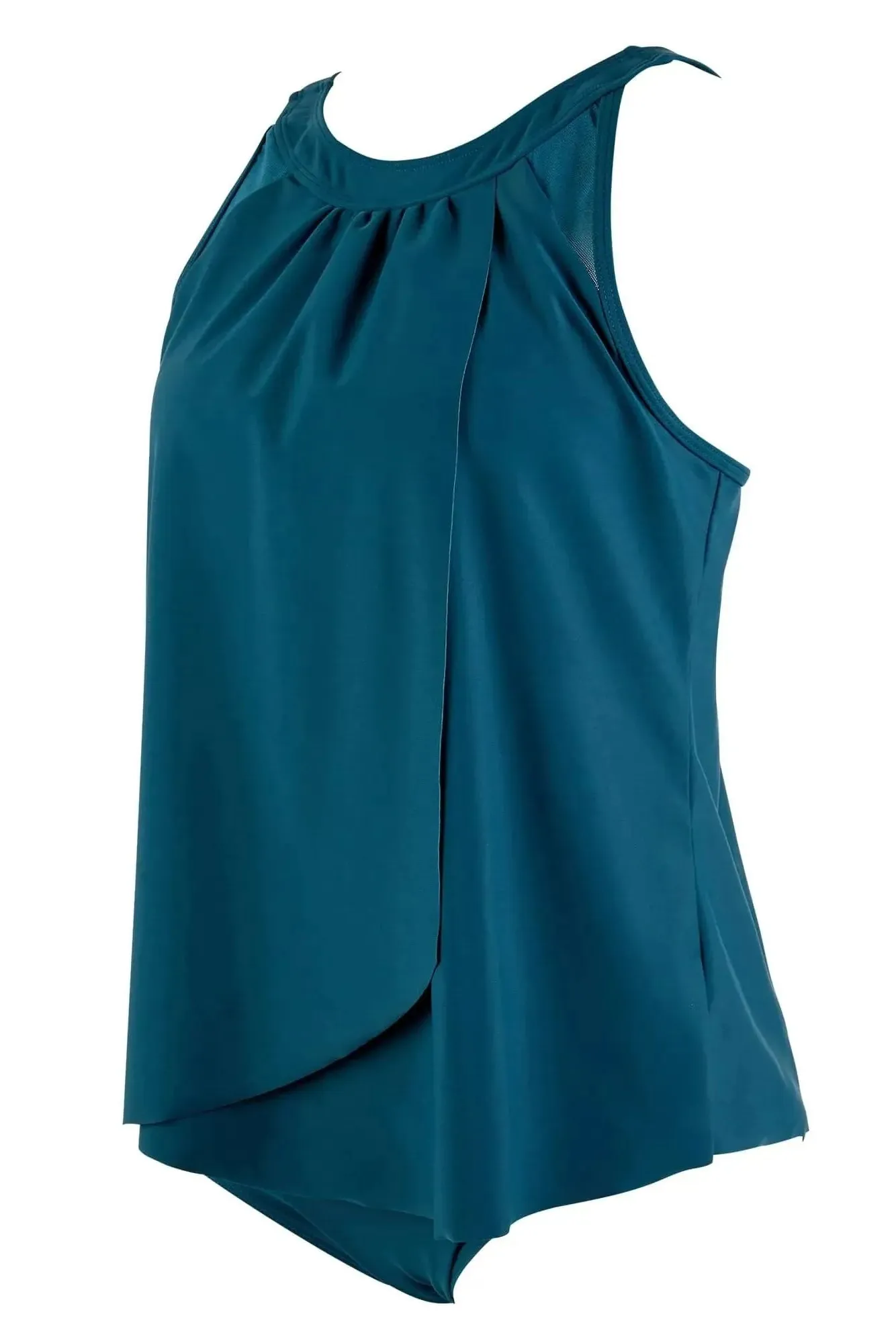 Ruffle Cover Tankini Swimsuit - Image 92