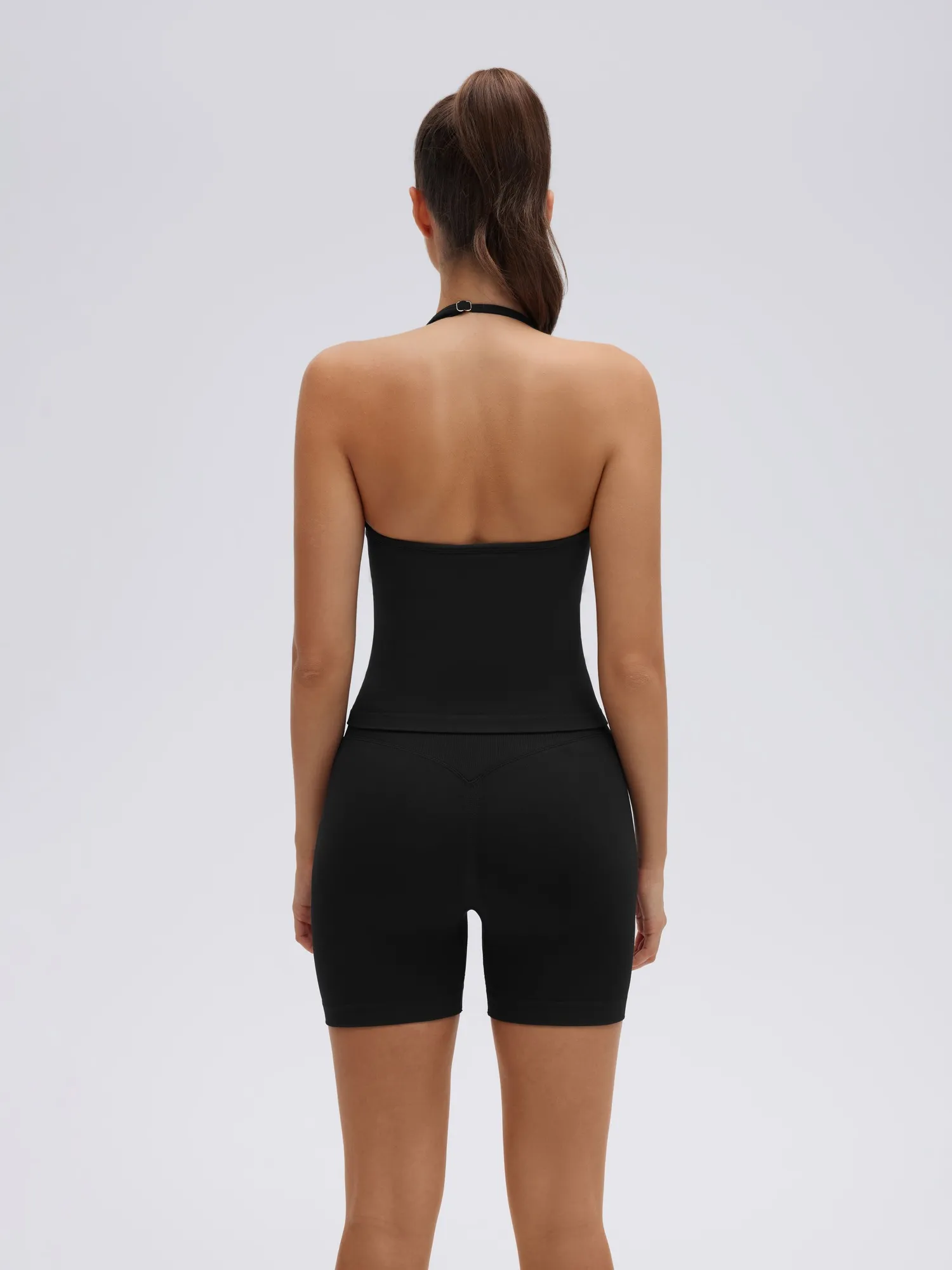 Strappy Halterneck V Neckline  Halter Top - Image 12