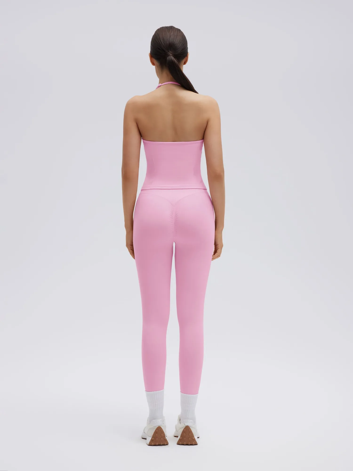 Strappy Halterneck V Neckline  Halter Top - Image 24