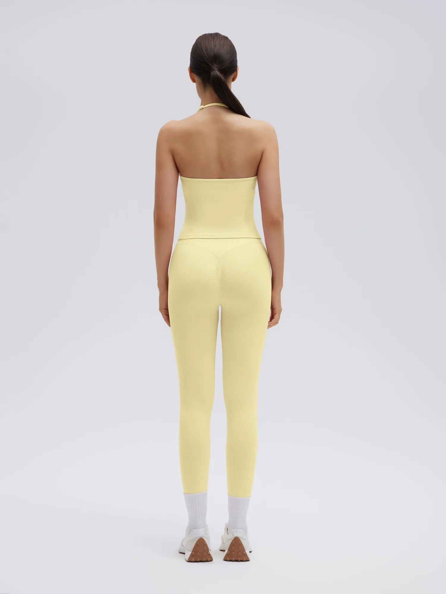 Strappy Halterneck V Neckline  Halter Top - Image 30