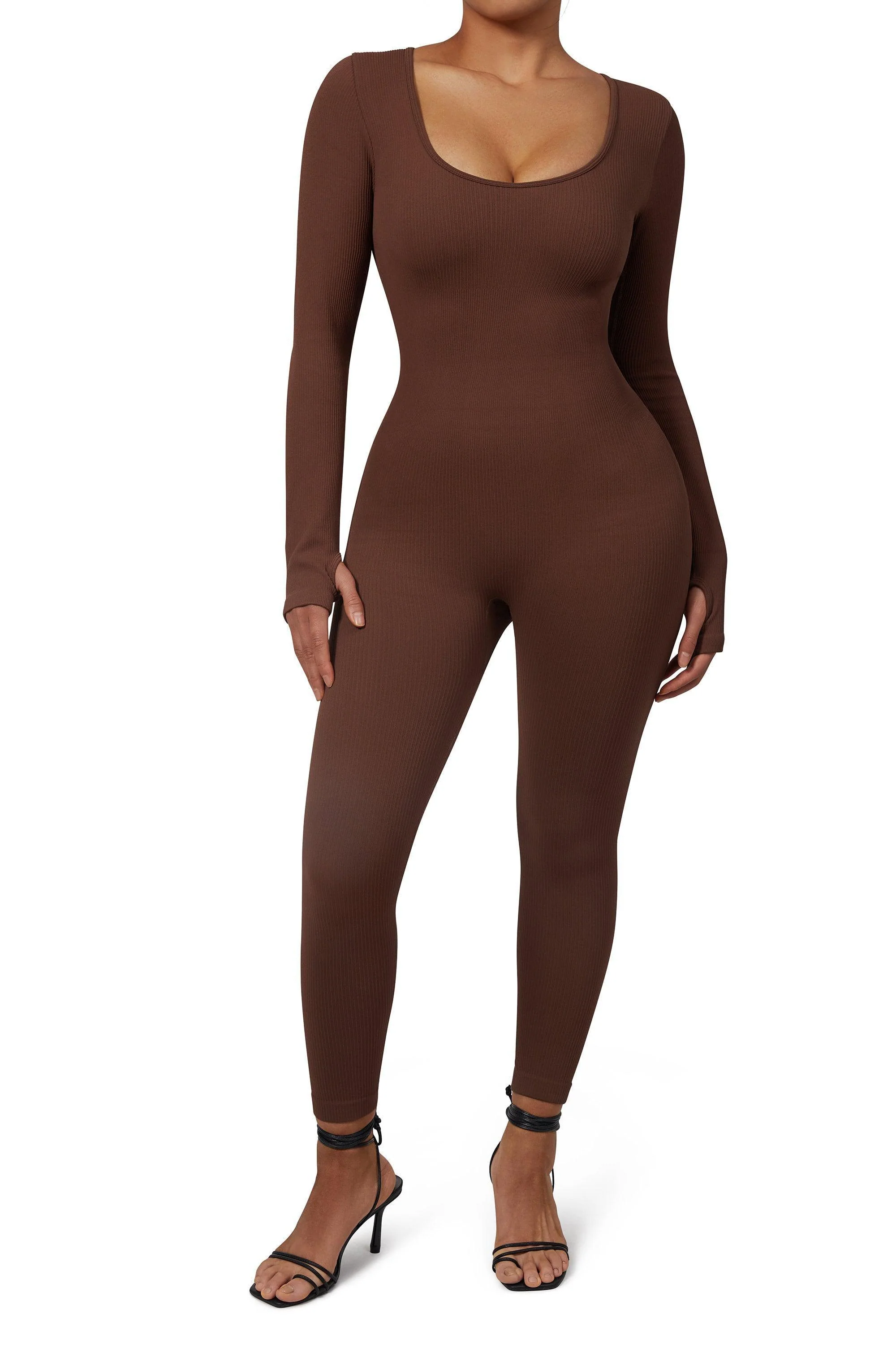 Ribbed One-Piece Jumpsuit - Image 7