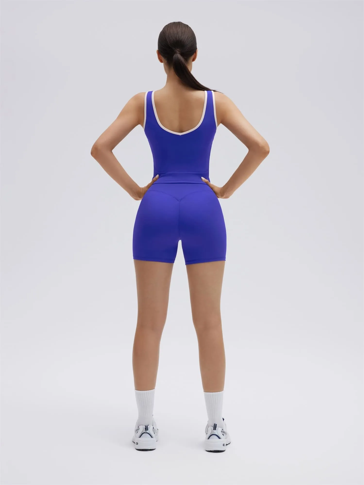 Built in Bra Yoga Tank Top 2 Piece Workout Sets - Image 23