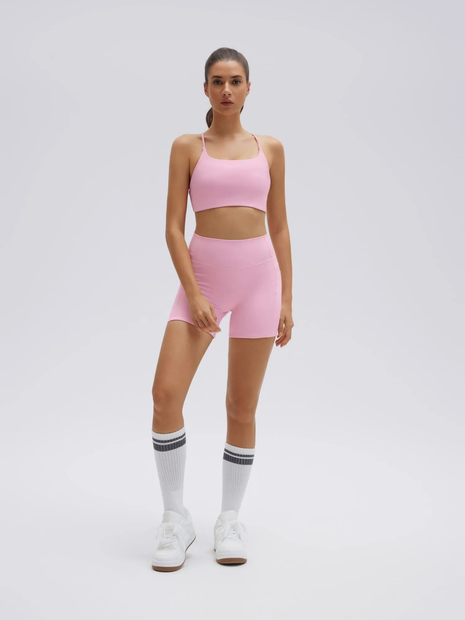 Strappy Sports Bra 2 Piece Workout Sets - Image 19