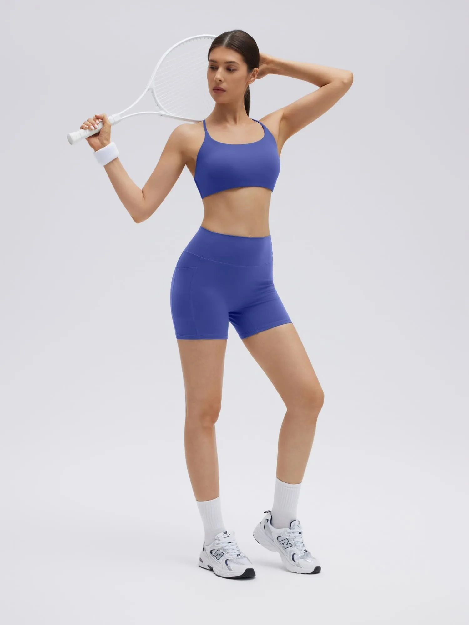 Strappy Sports Bra 2 Piece Workout Sets - Image 28