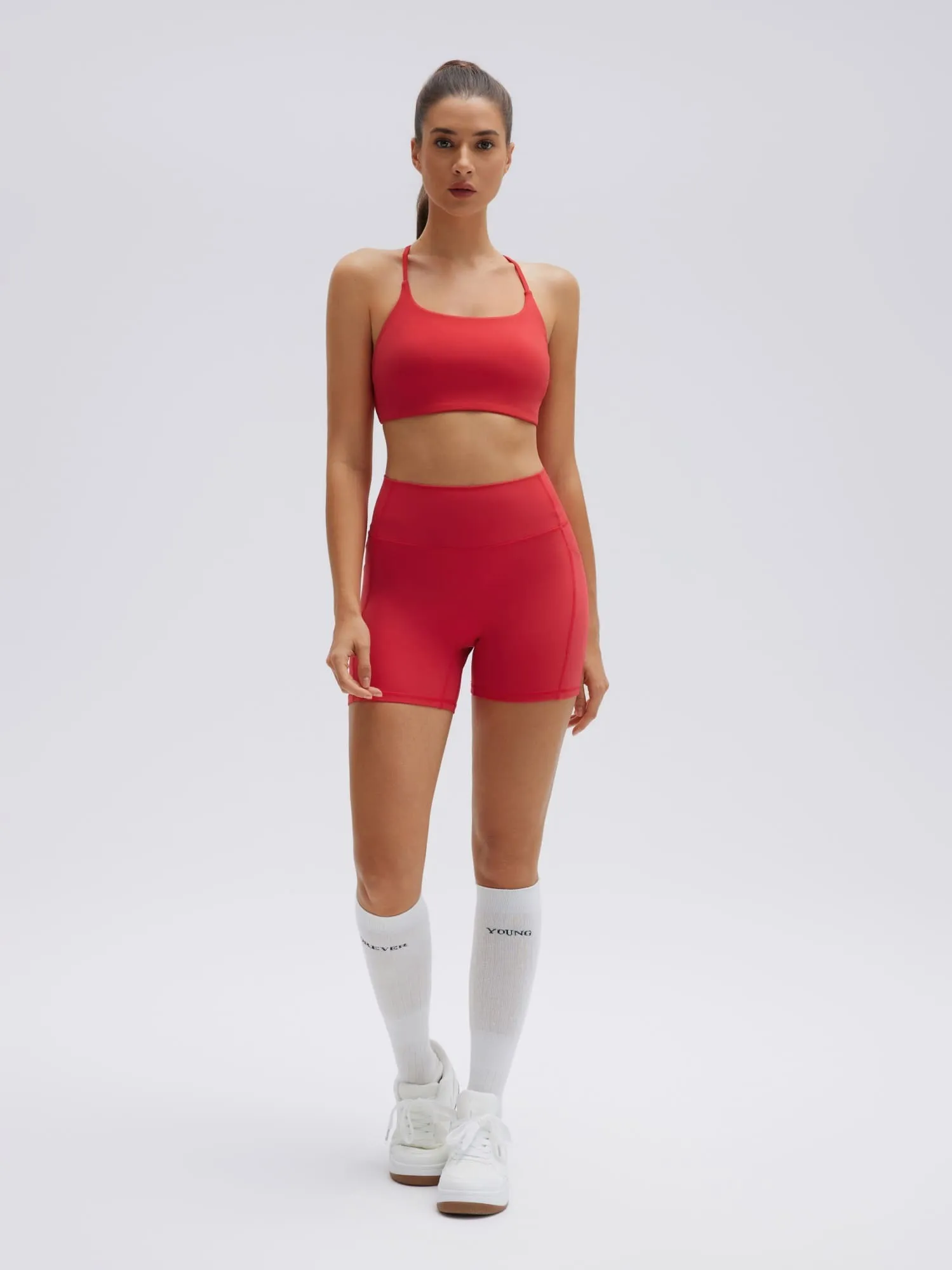 Strappy Sports Bra 2 Piece Workout Sets - Image 31