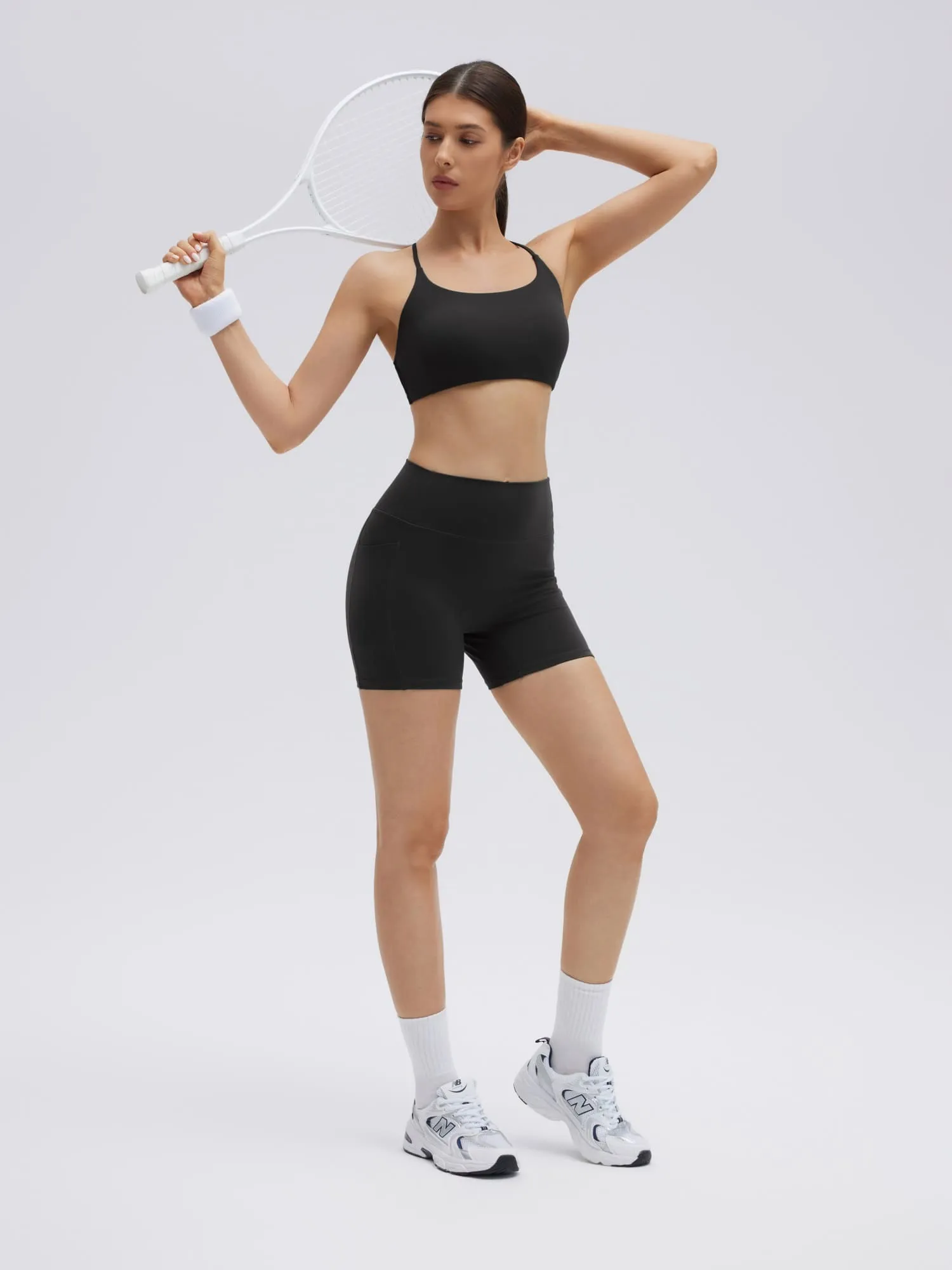 Strappy Sports Bra 2 Piece Workout Sets - Image 4