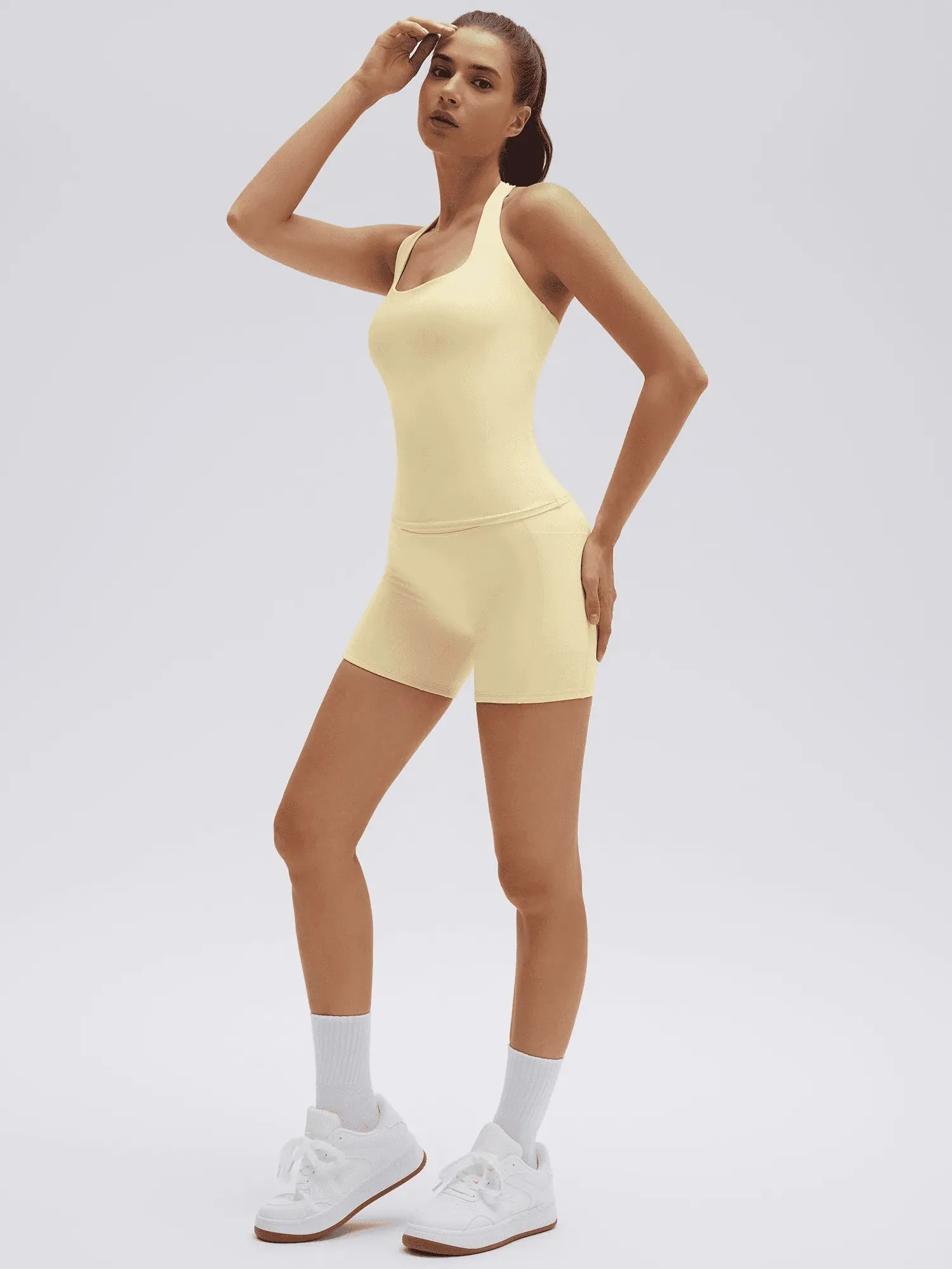 Halter Neck High Waisted 2 Piece Workout Sets - Image 40