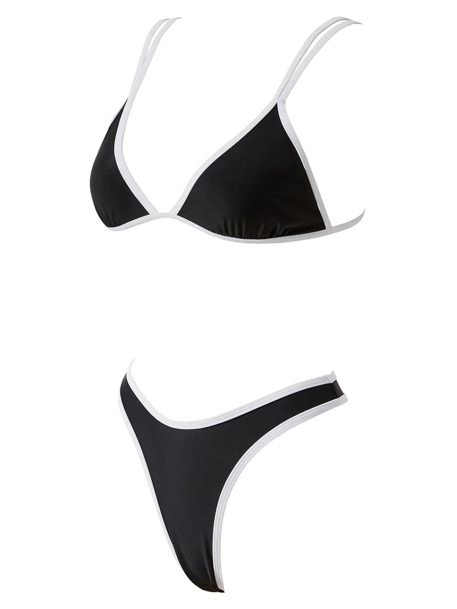 Cheeky Double String Bikini Set - Image 8