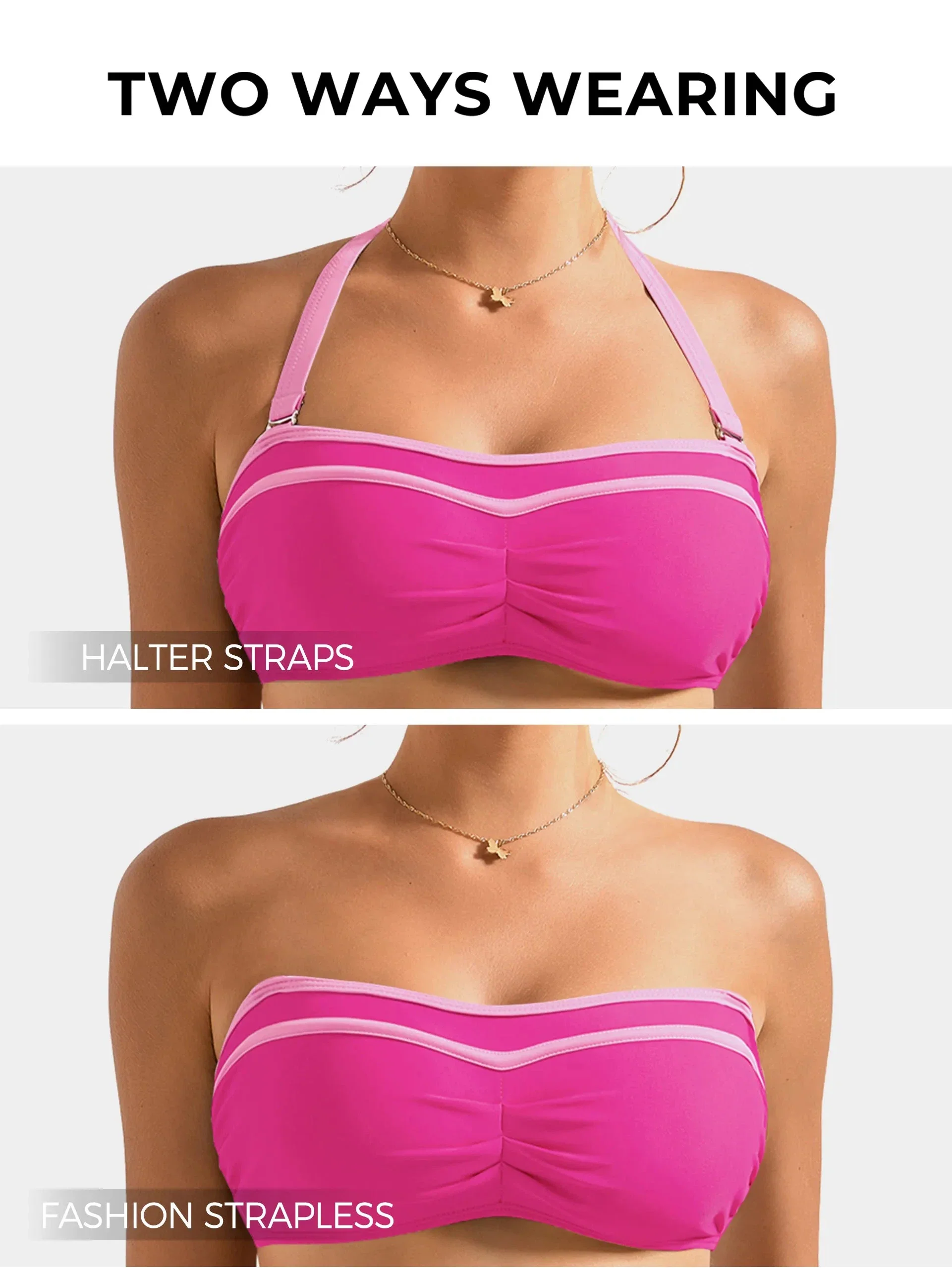 Sculpt Bandeau Bikini Set - Image 8