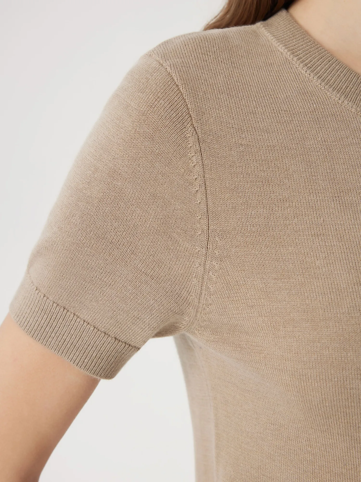 Cashmere Silk Blend Cardigan Spring Sweaters - Short Sleeve - Image 14