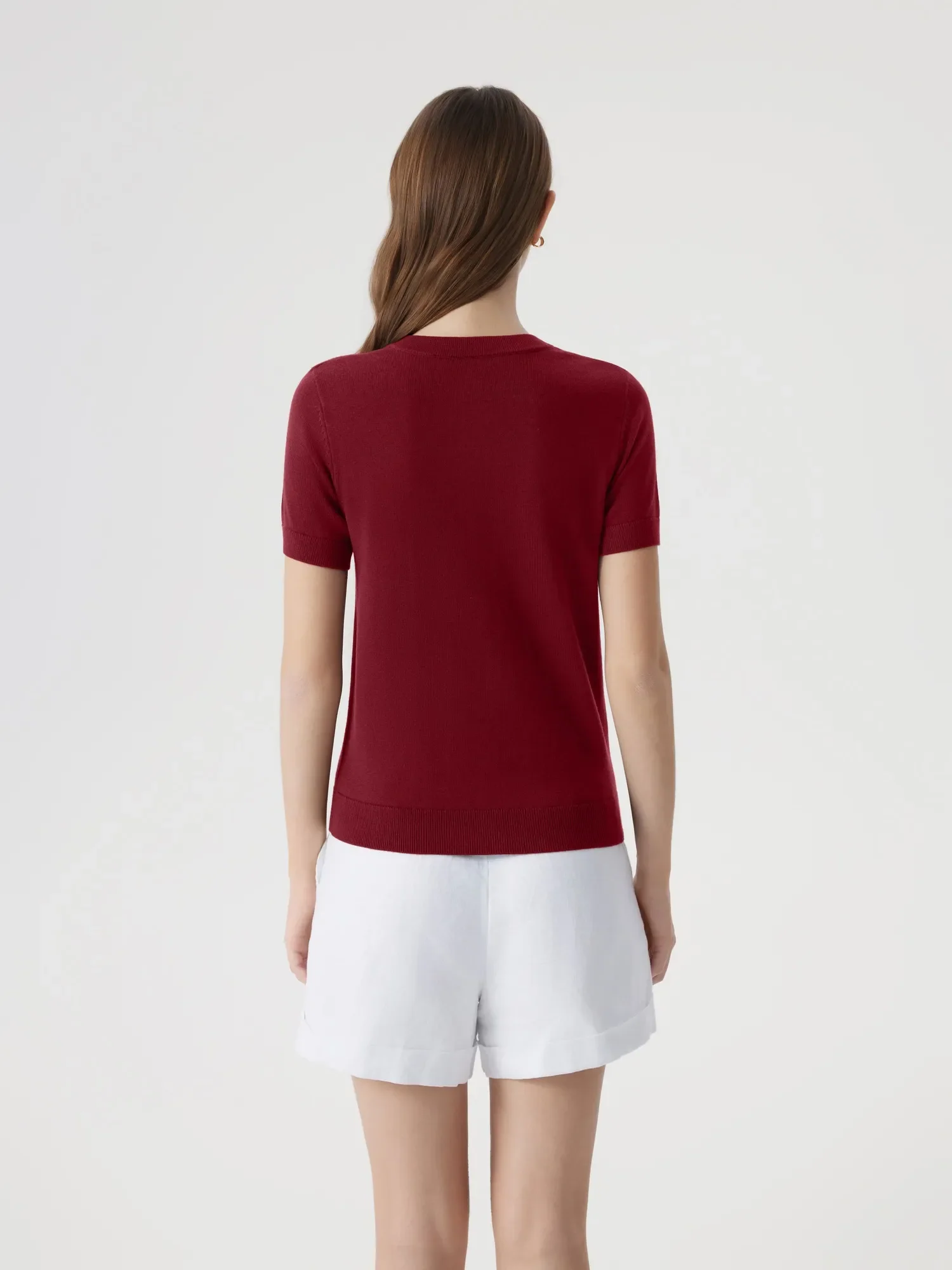 Cashmere Silk Blend Cardigan Spring Sweaters - Short Sleeve - Image 32