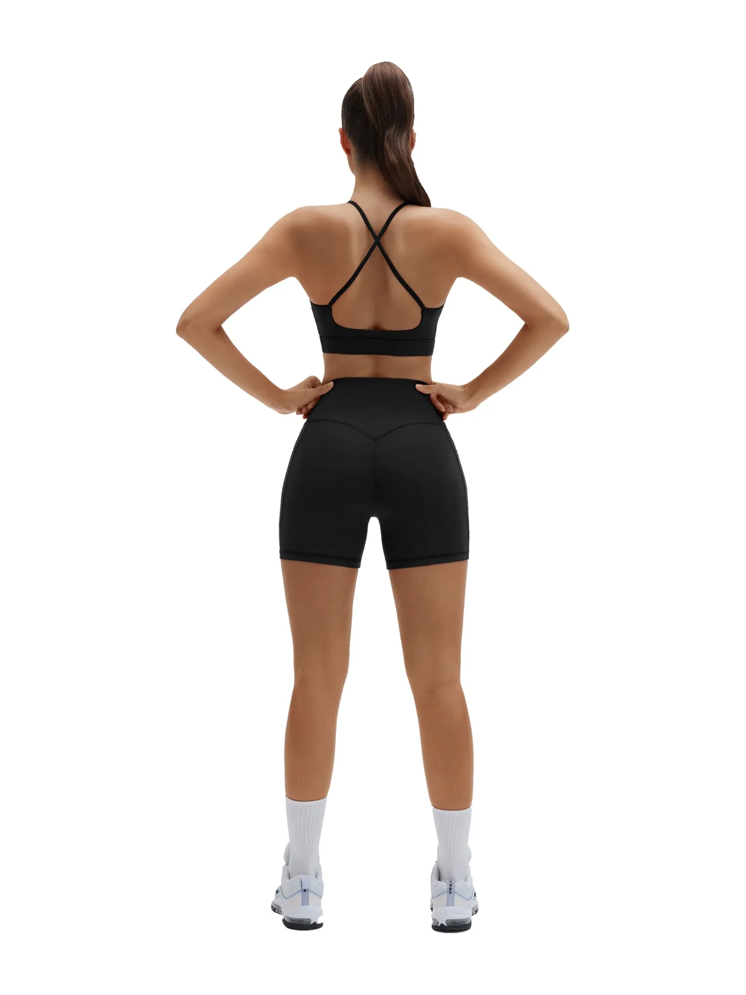 Cross Strap Back Workout Set - Image 11