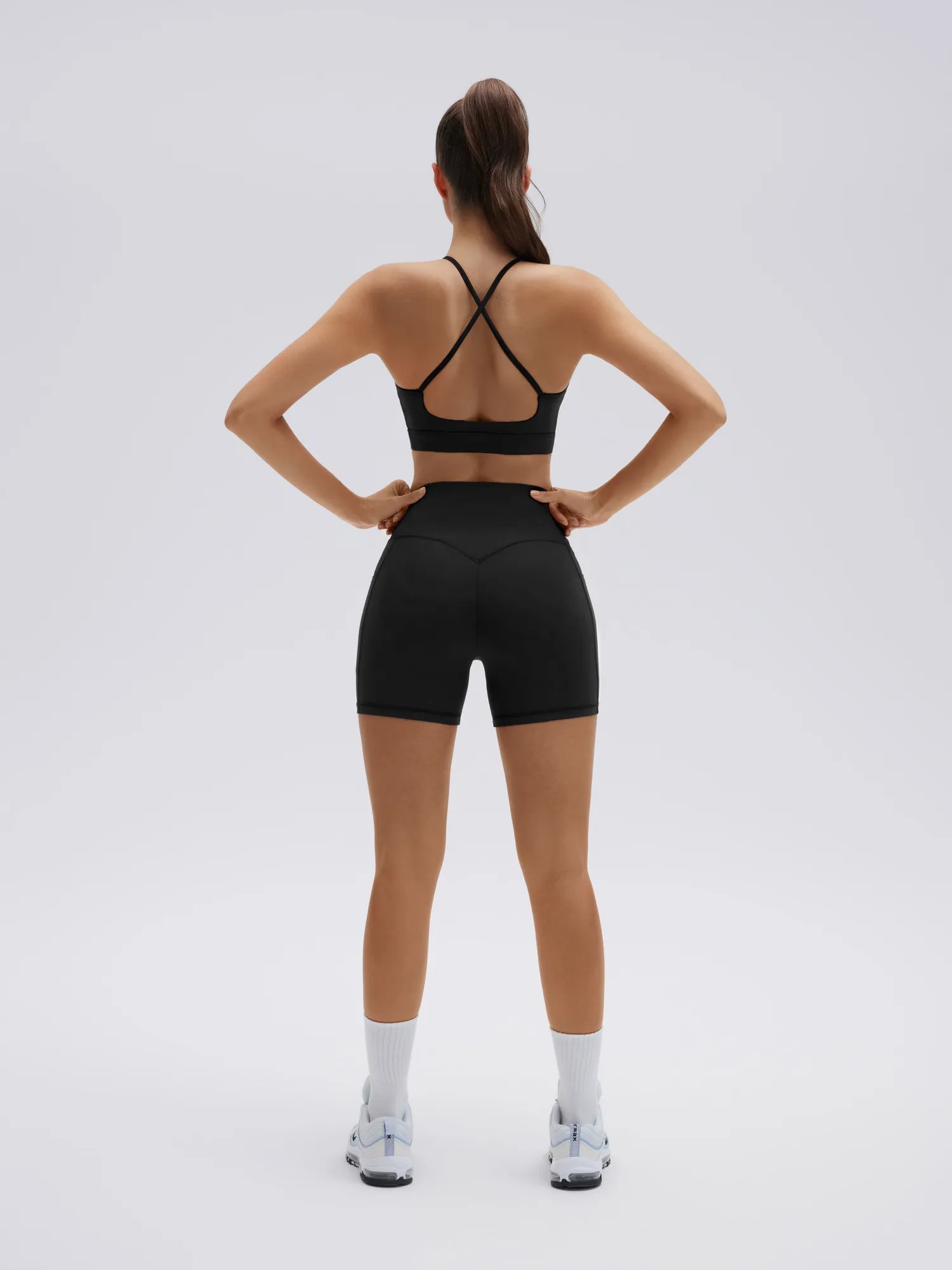 Cross Strap Back Workout Set - Image 12