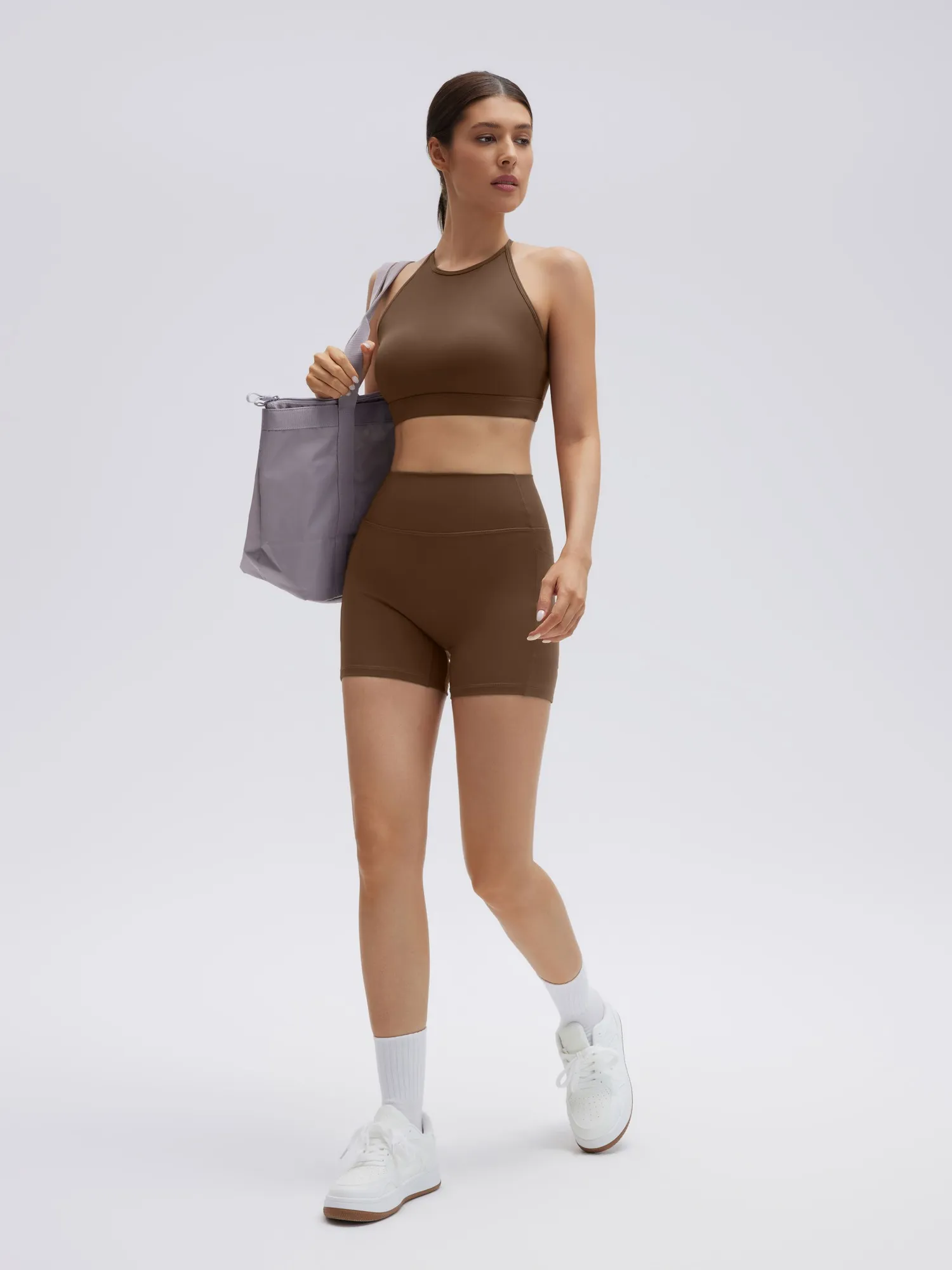 Cross Strap Back Workout Set - Image 17