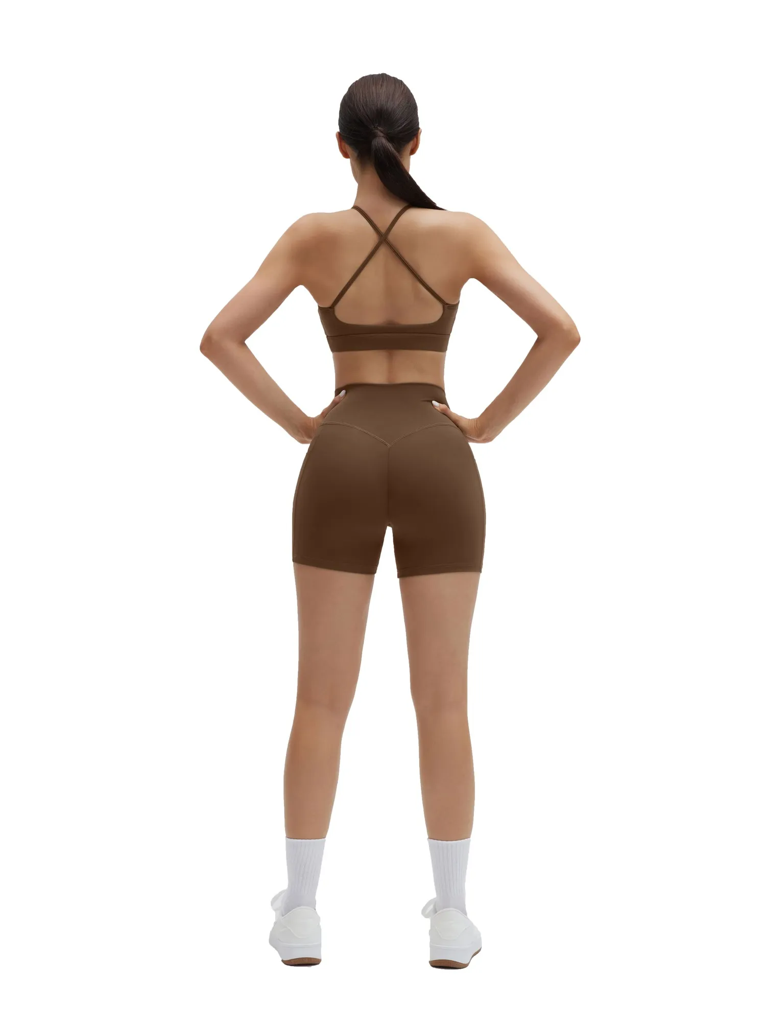 Cross Strap Back Workout Set - Image 18