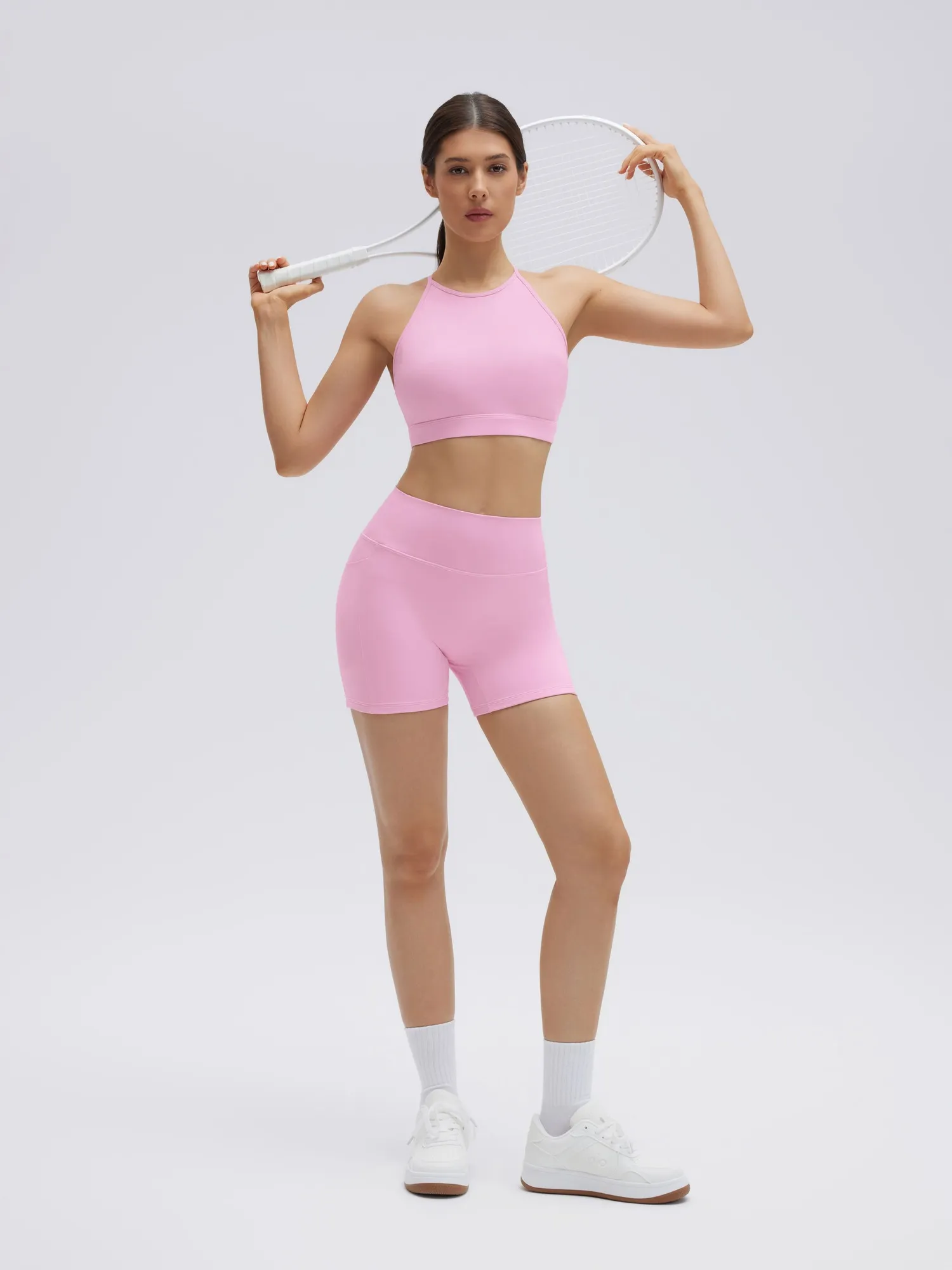 Cross Strap Back Workout Set - Image 23