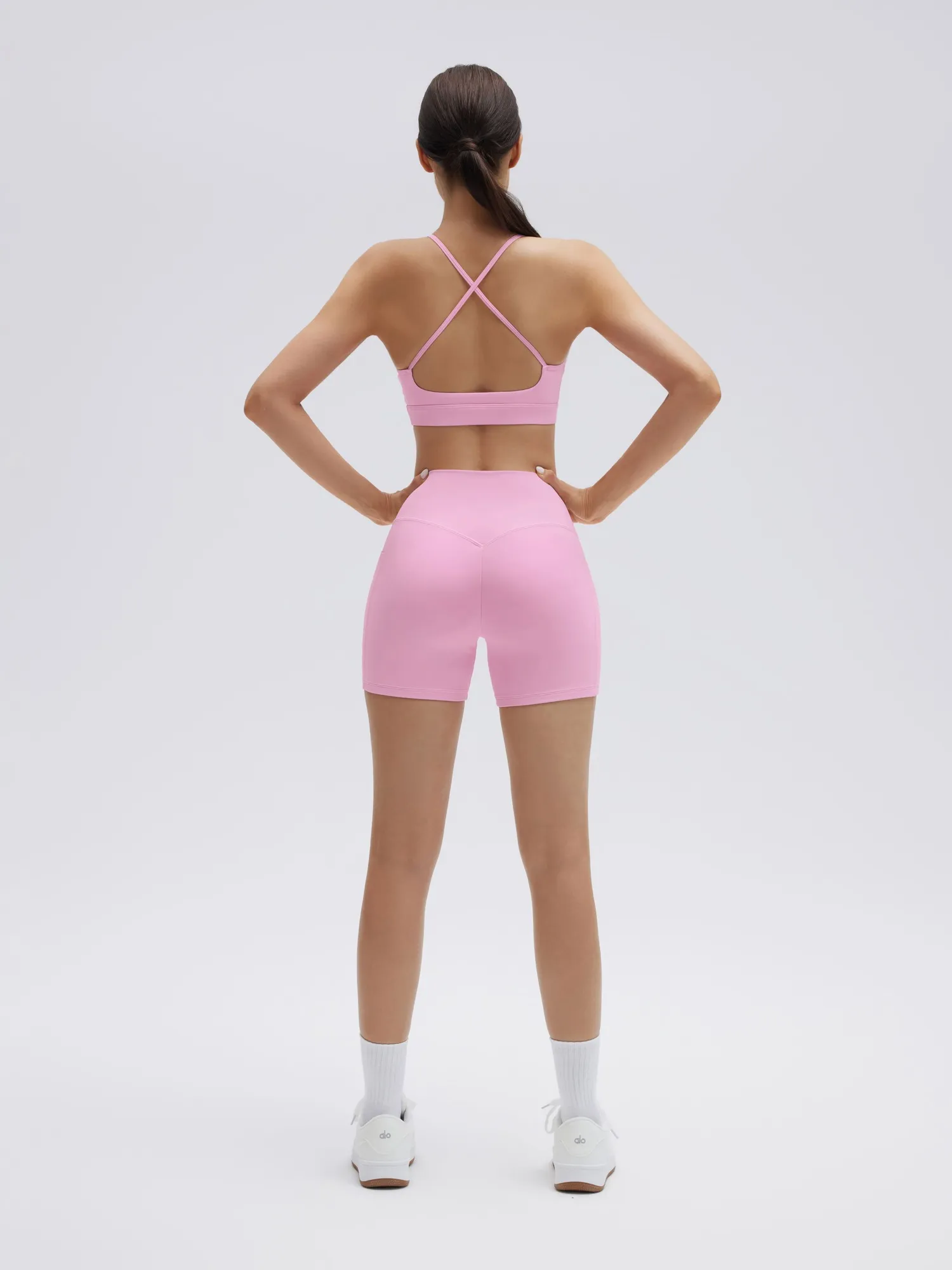 Cross Strap Back Workout Set - Image 25