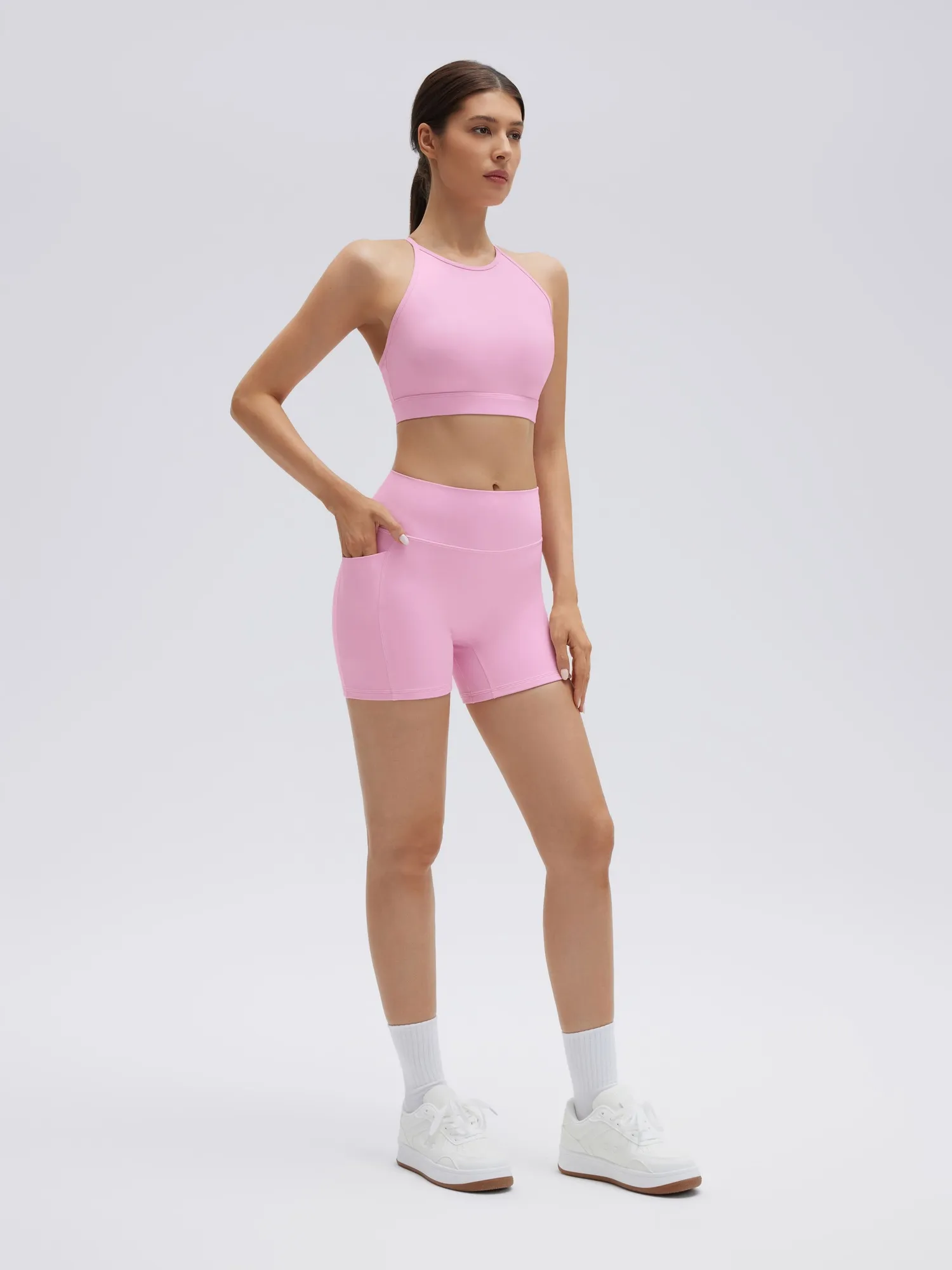 Cross Strap Back Workout Set - Image 28