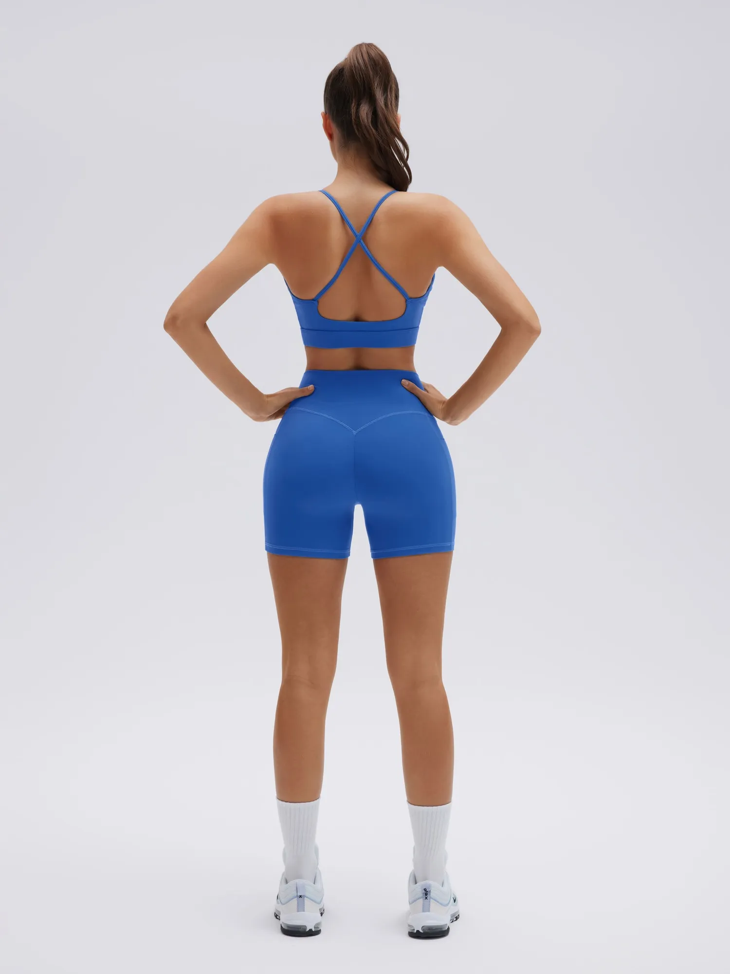 Cross Strap Back Workout Set - Image 31