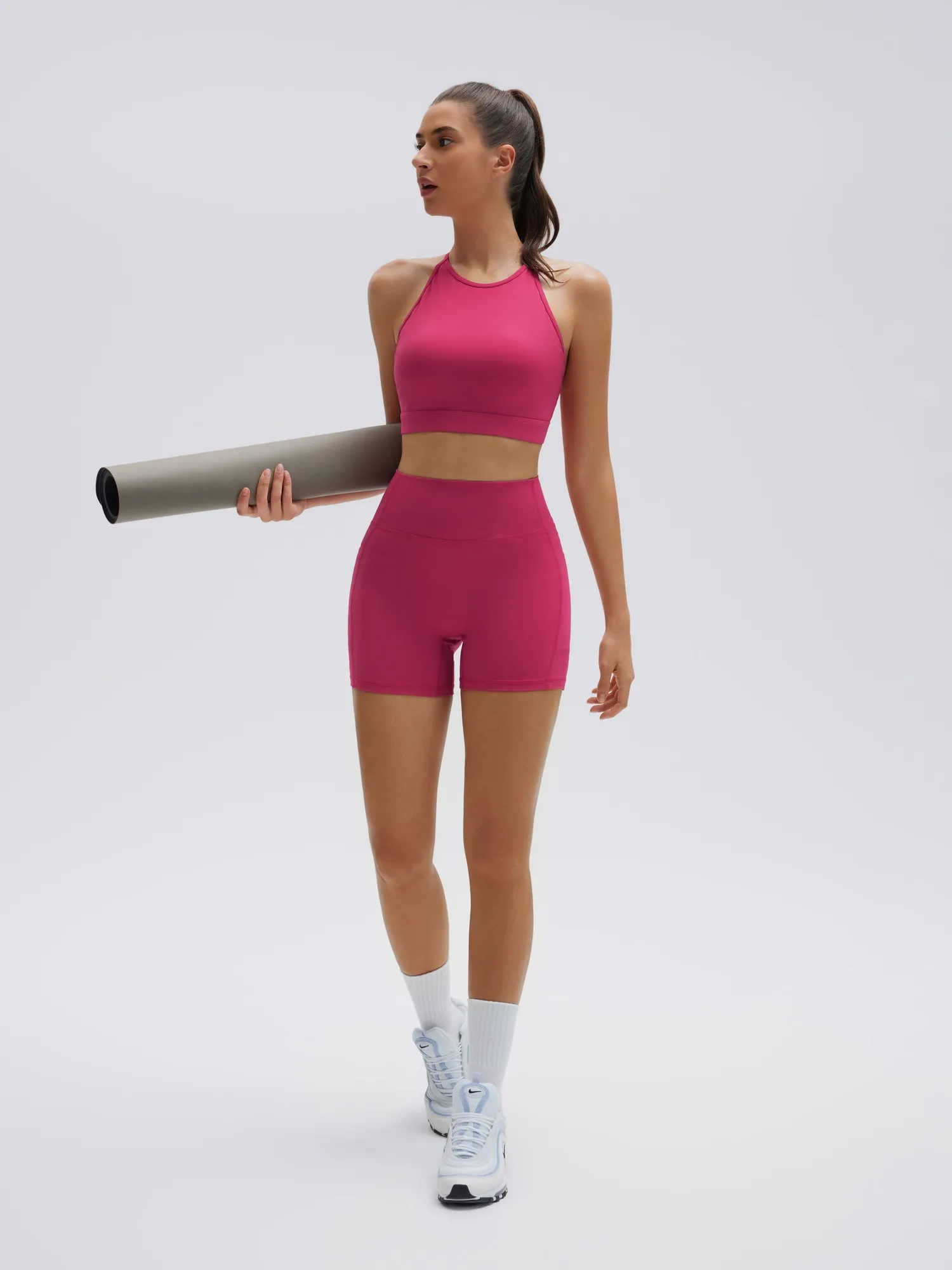 Cross Strap Back Workout Set - Image 37