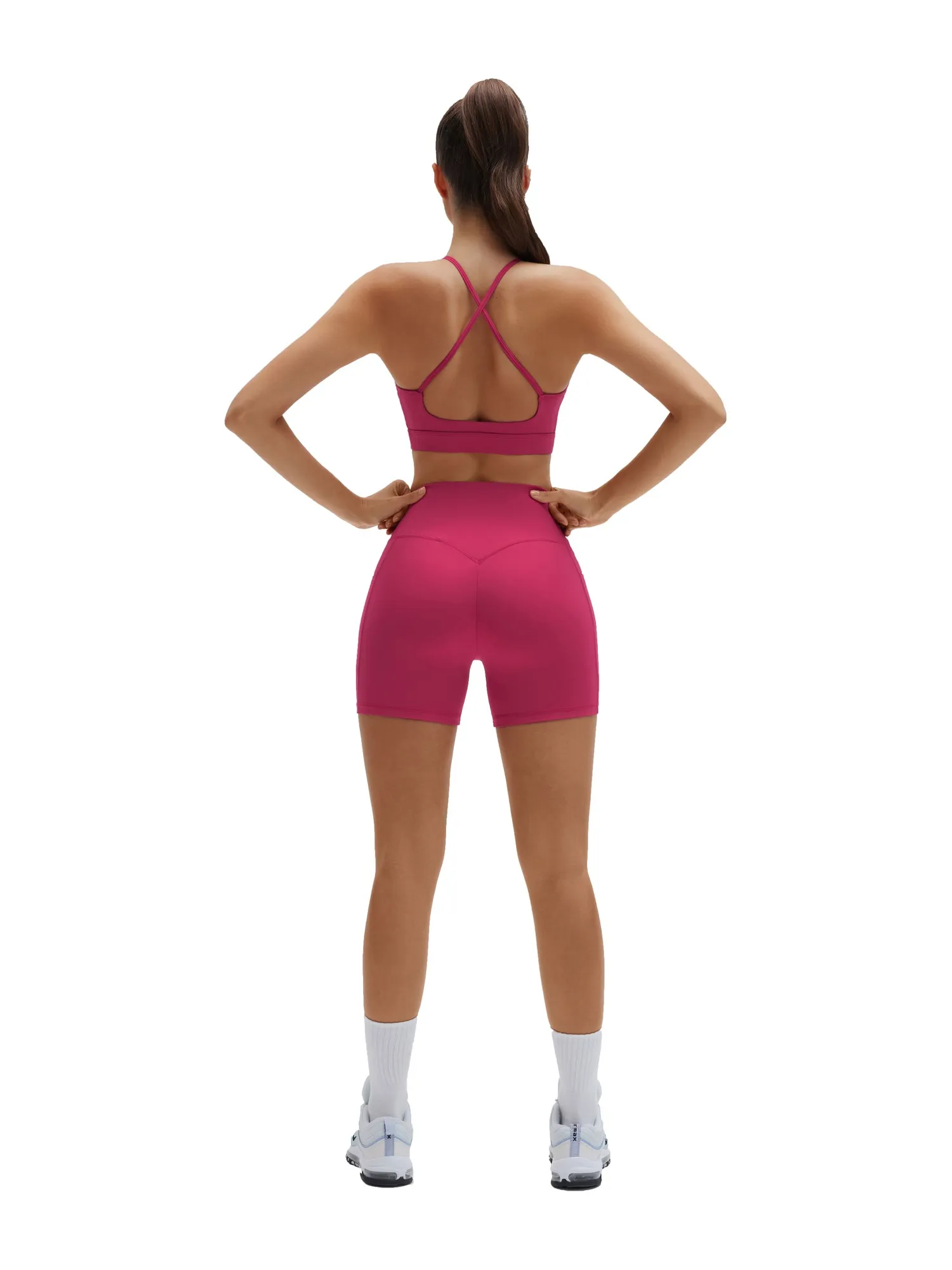 Cross Strap Back Workout Set - Image 39