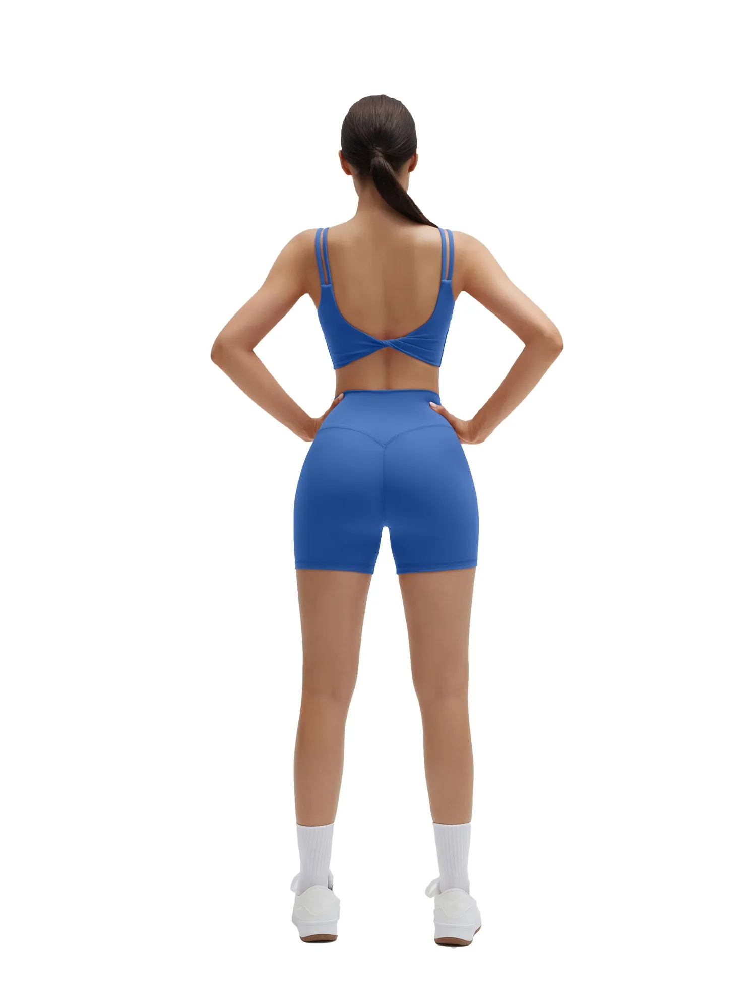 Twist Back Cami Workout Set - Image 38