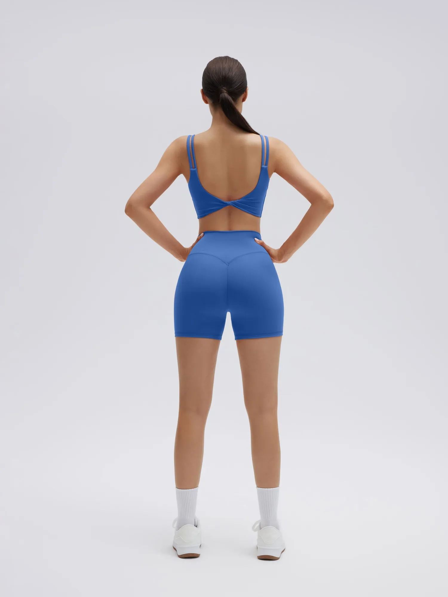 Twist Back Cami Workout Set - Image 39