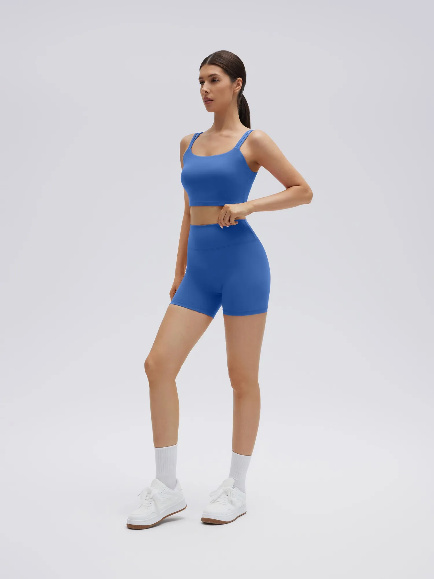 Twist Back Cami Workout Set - Image 42