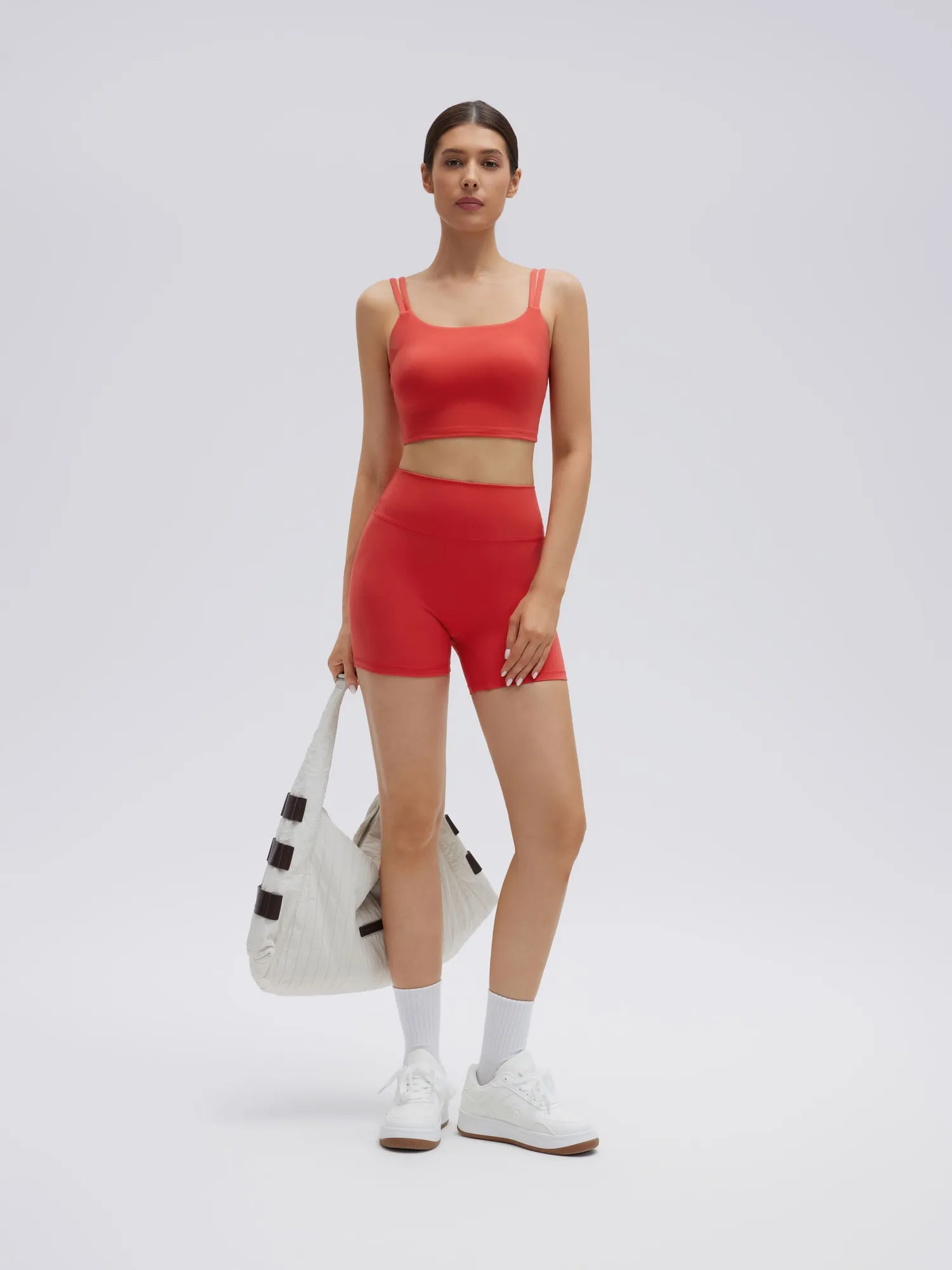 Twist Back Cami Workout Set - Image 45