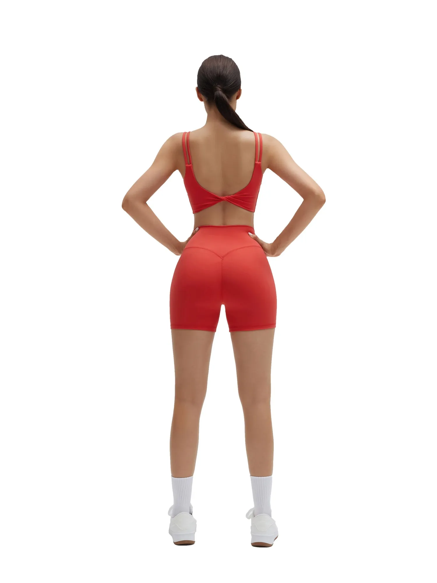 Twist Back Cami Workout Set - Image 46