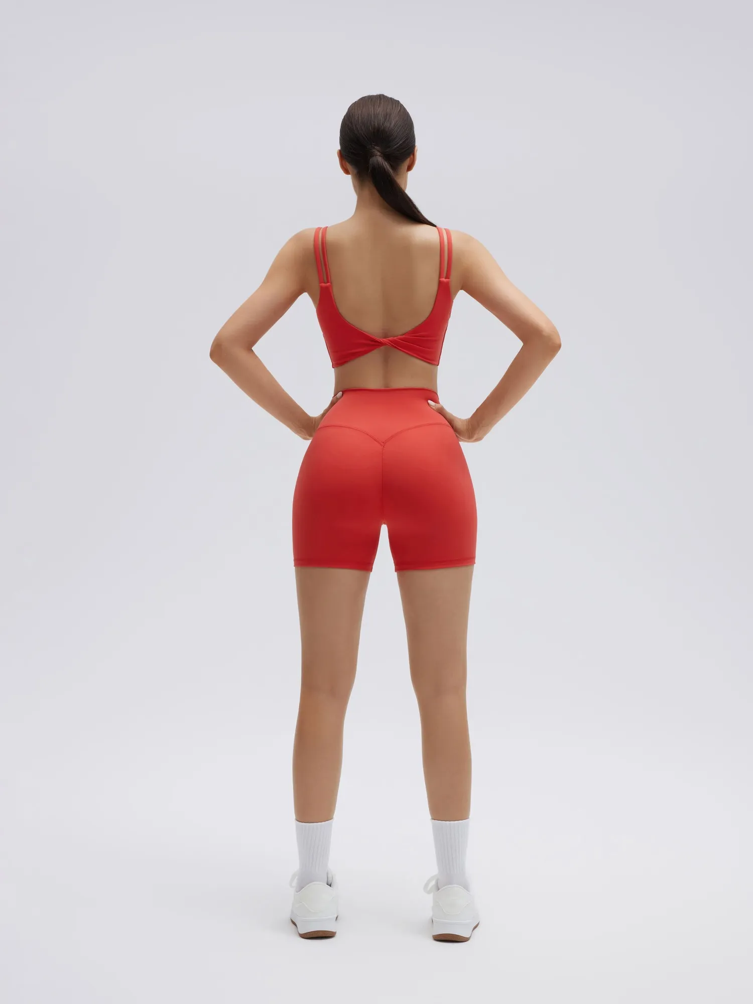Twist Back Cami Workout Set - Image 47