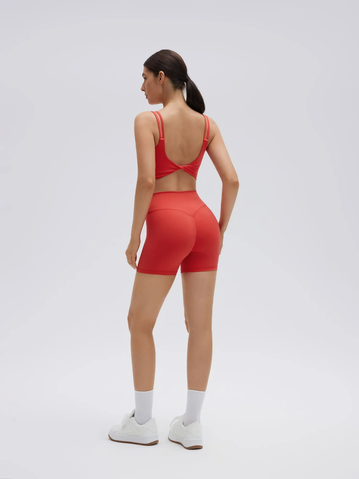 Twist Back Cami Workout Set - Image 48