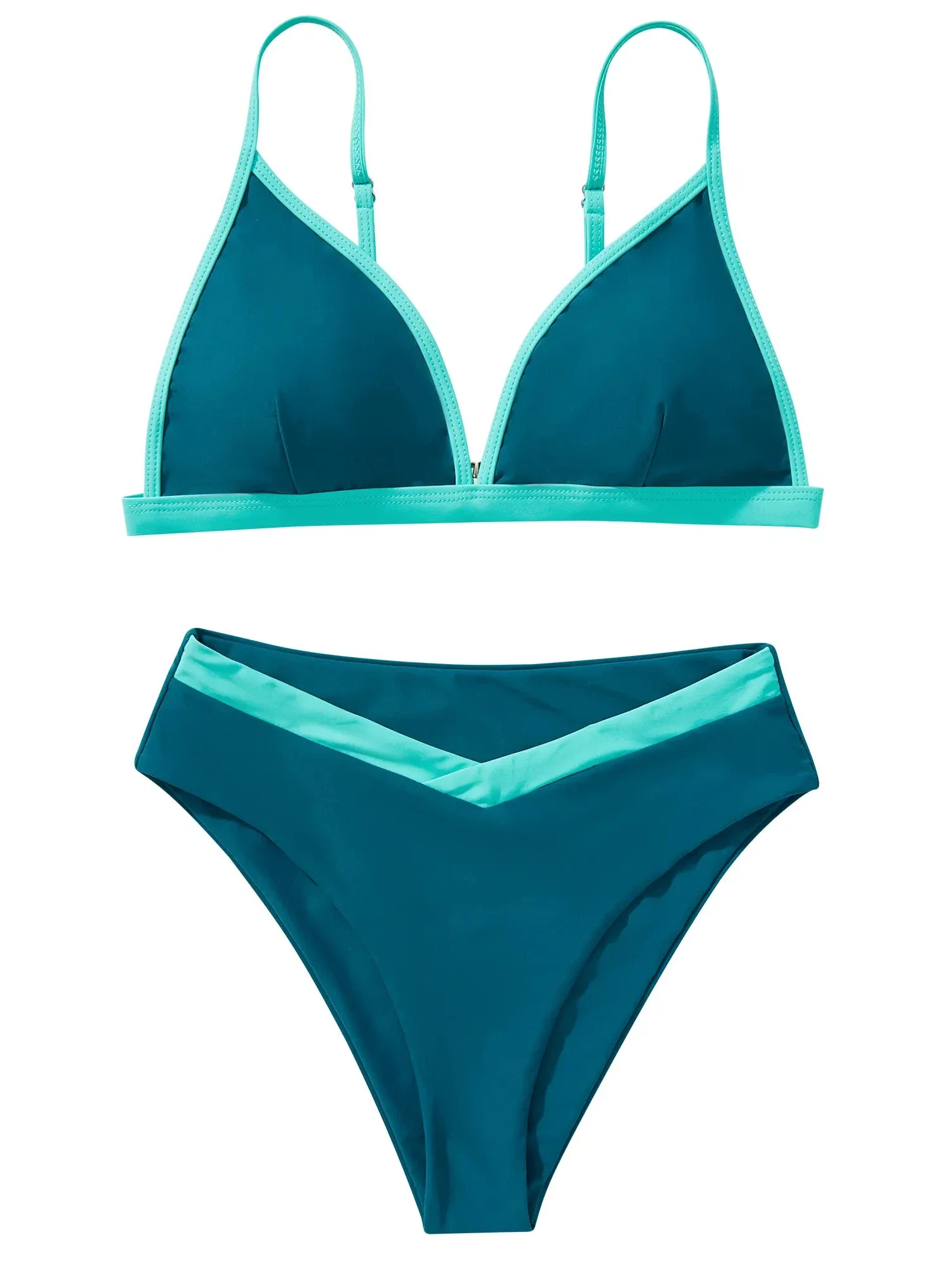 Triangle High Cut Bikini Set - Image 20