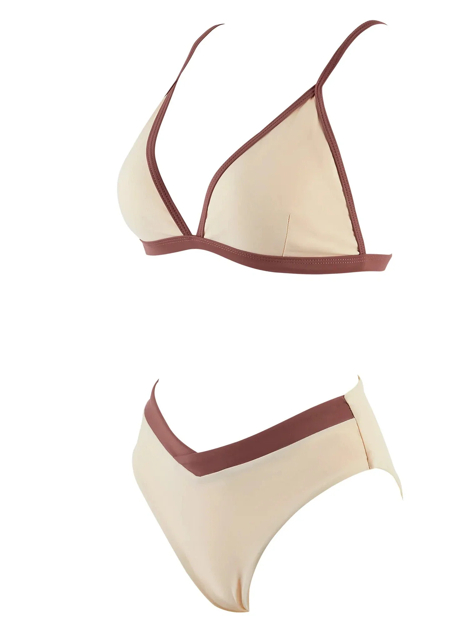 Triangle High Cut Bikini Set - Image 35