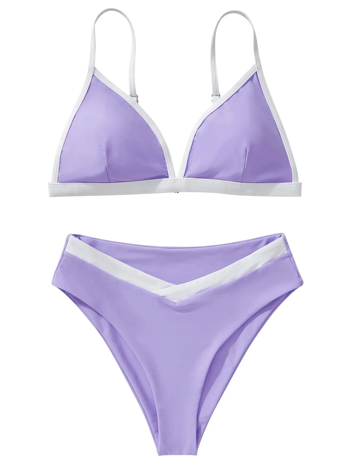 Triangle High Cut Bikini Set - Image 39