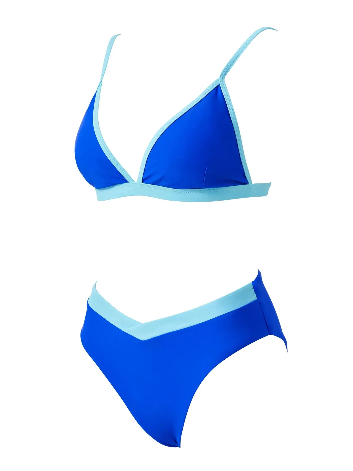 Triangle High Cut Bikini Set - Image 59