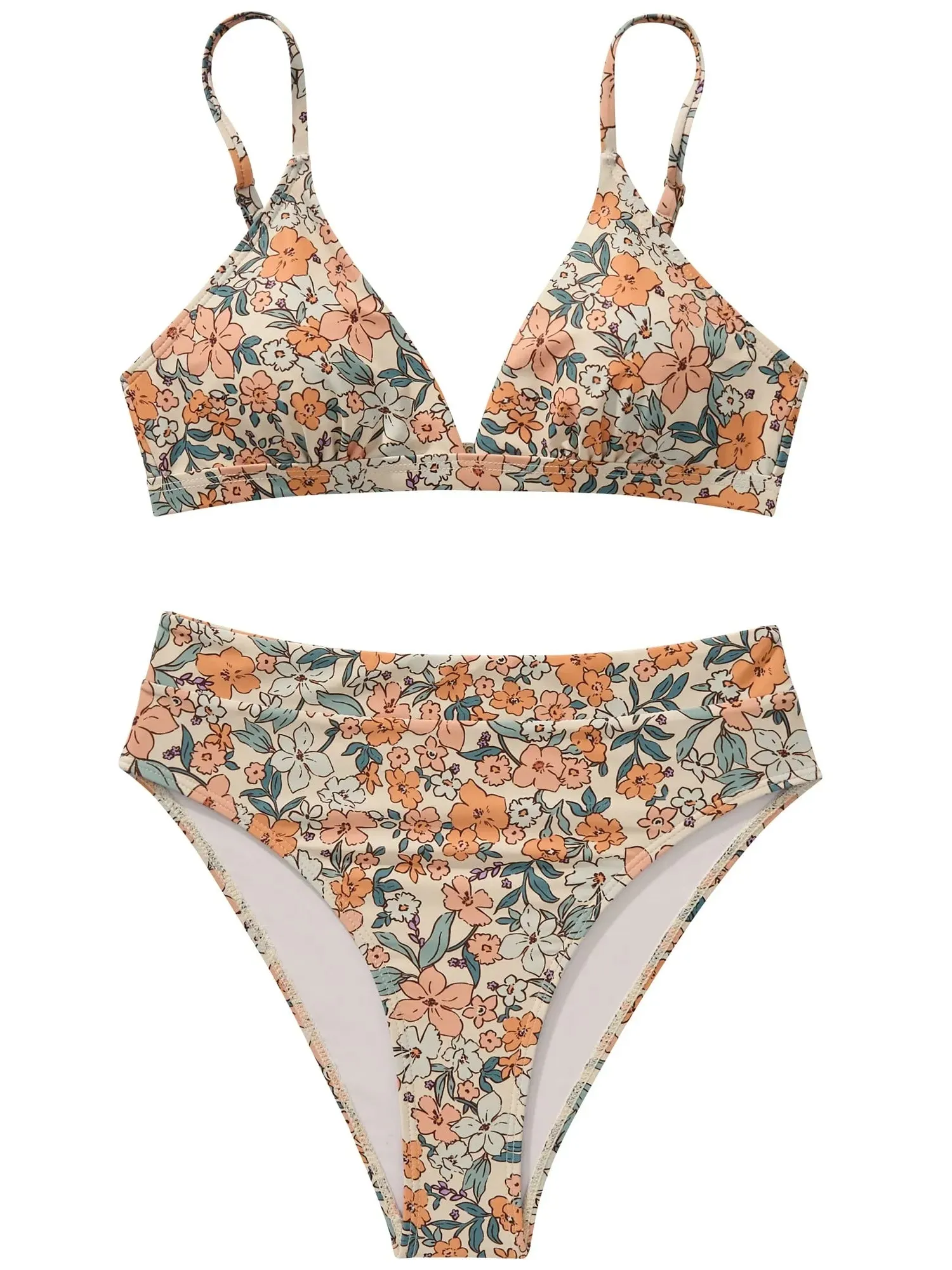 Triangle High Cut Bikini Set - Image 10