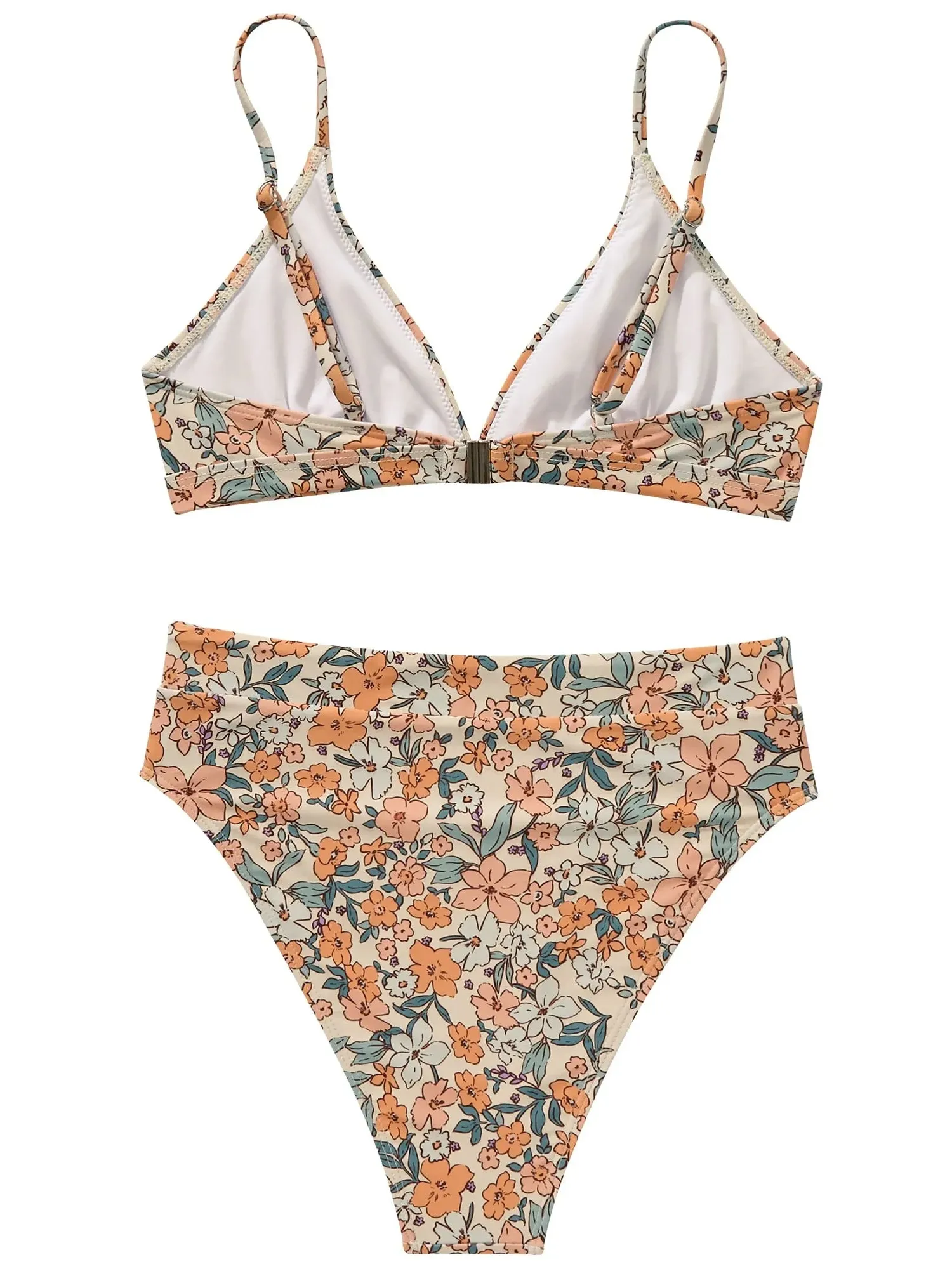 Triangle High Cut Bikini Set - Image 12