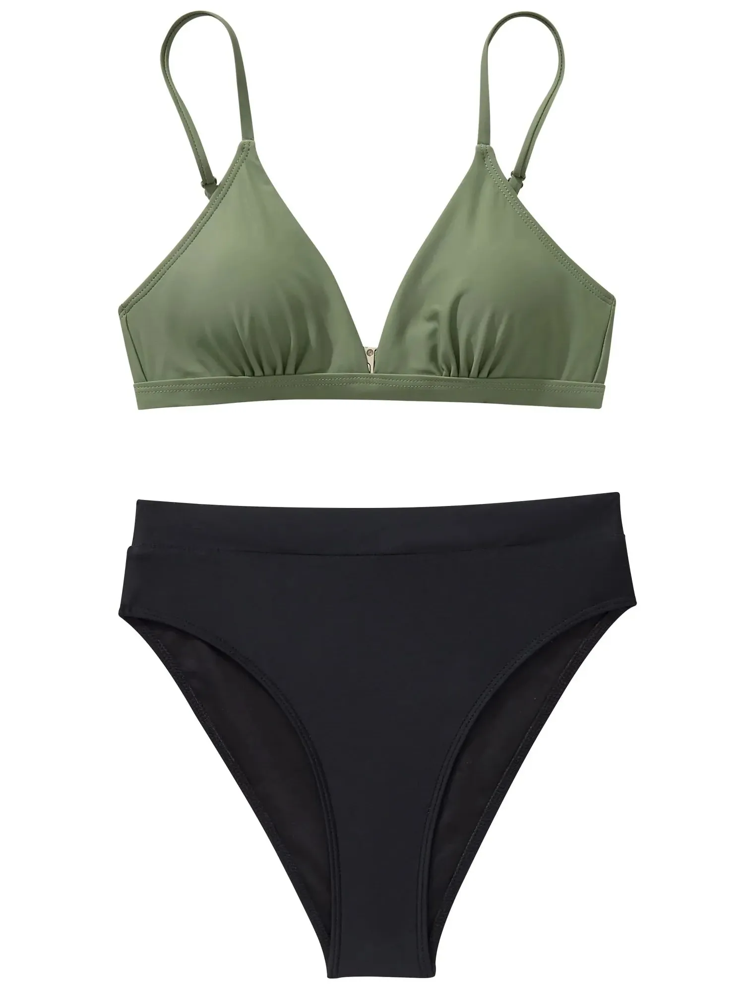 Triangle High Cut Bikini Set - Image 15