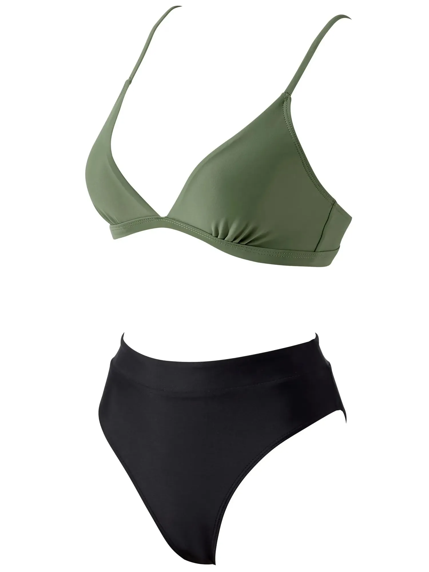 Triangle High Cut Bikini Set - Image 18