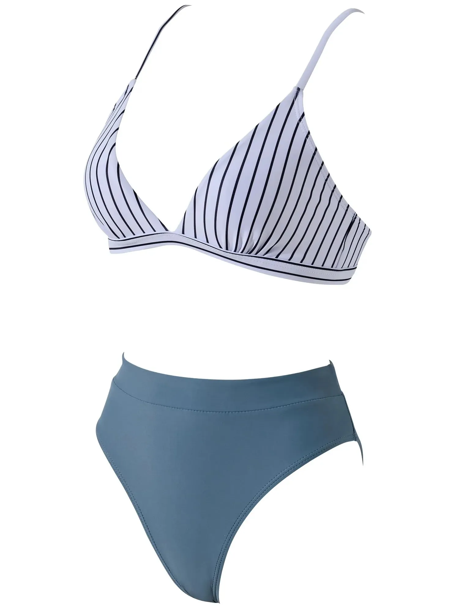 Triangle High Cut Bikini Set - Image 30