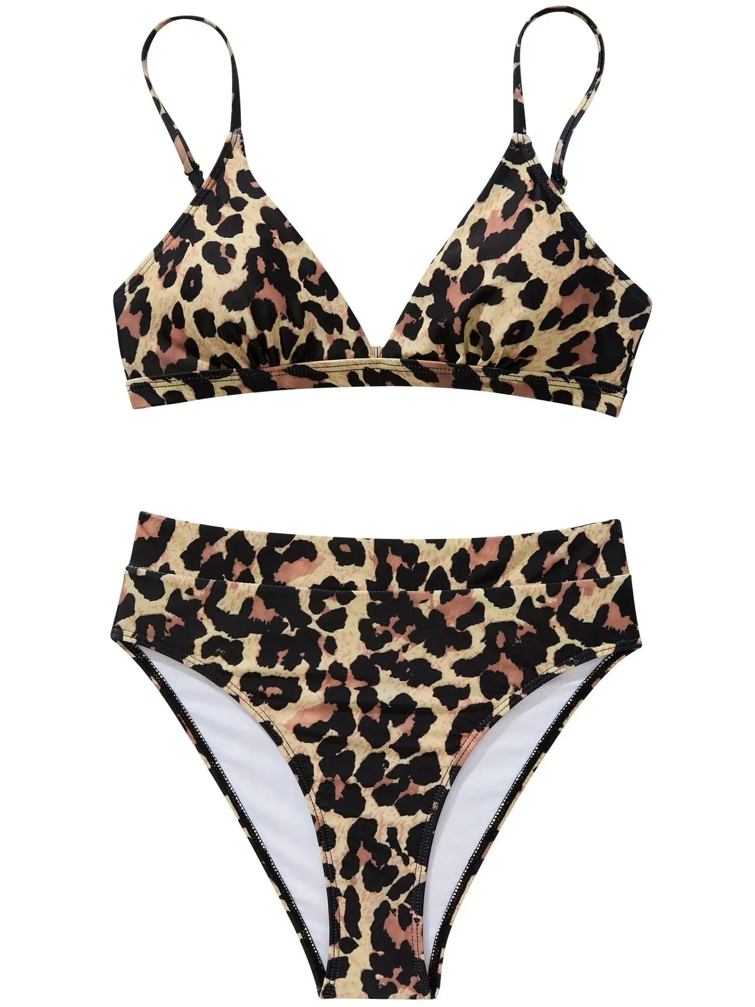 Triangle High Cut Bikini Set - Image 53