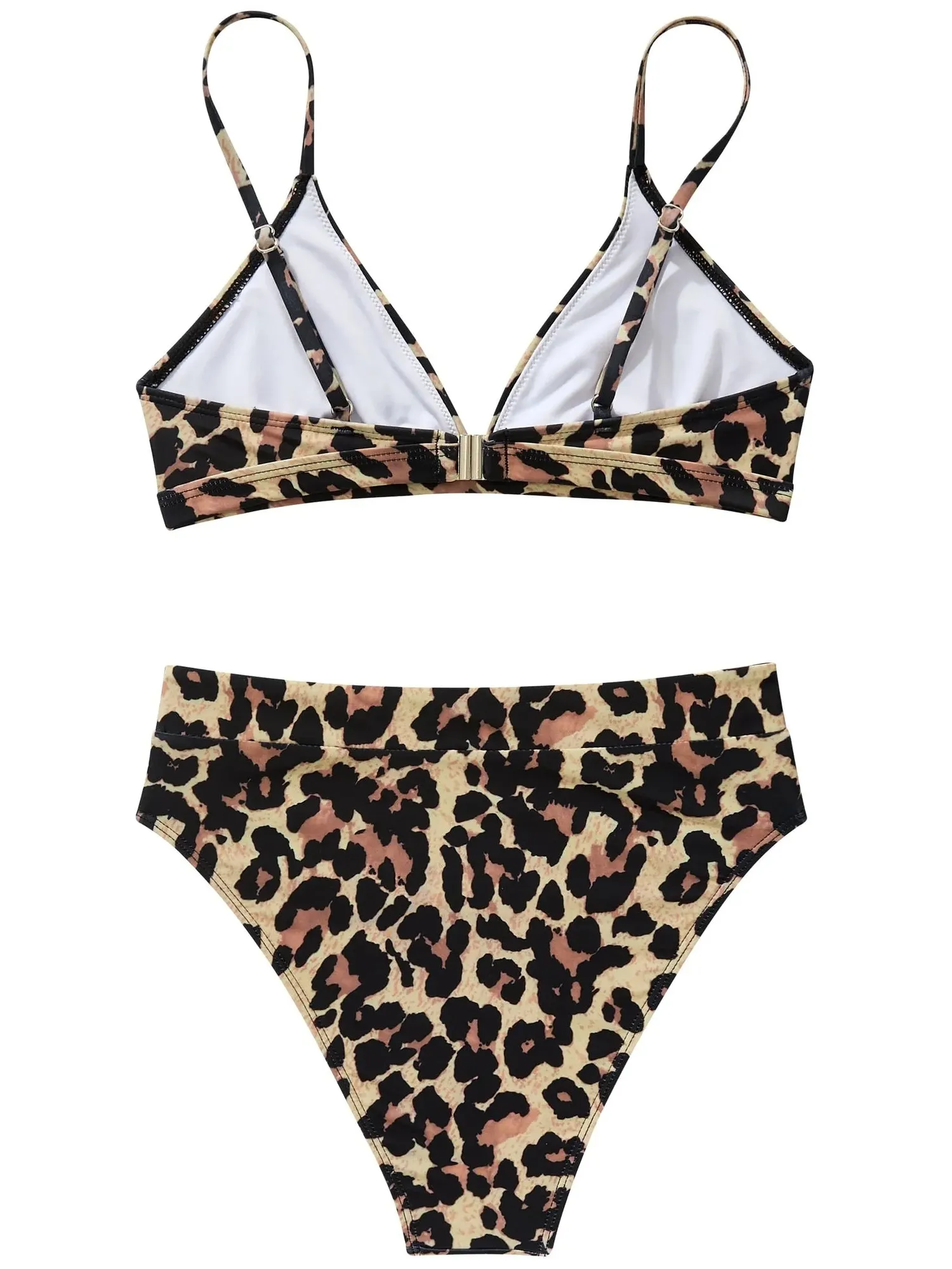 Triangle High Cut Bikini Set - Image 55